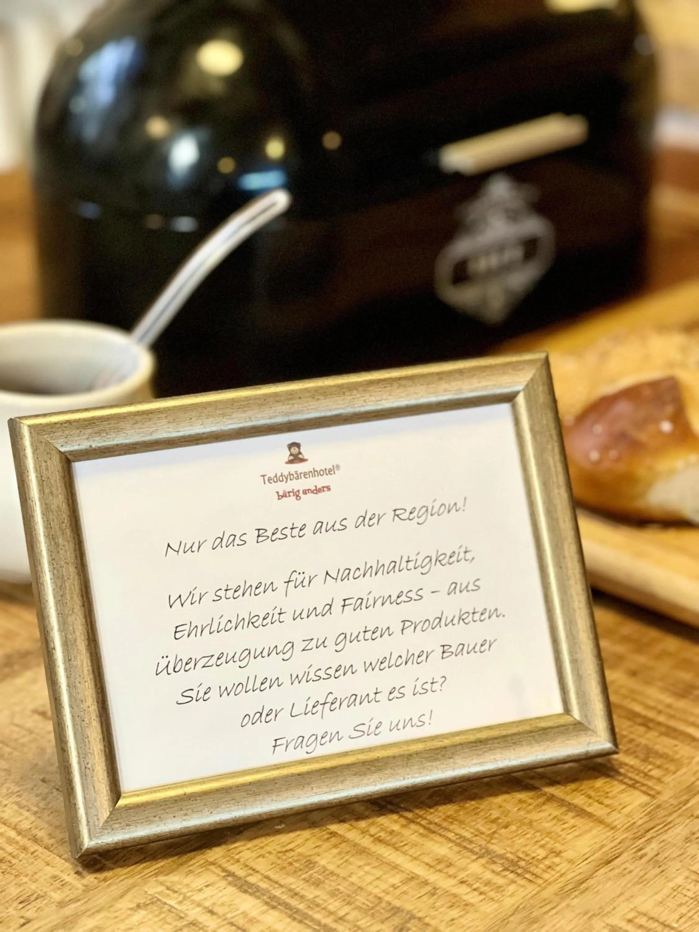 Breakfast in Teddybärenhotel