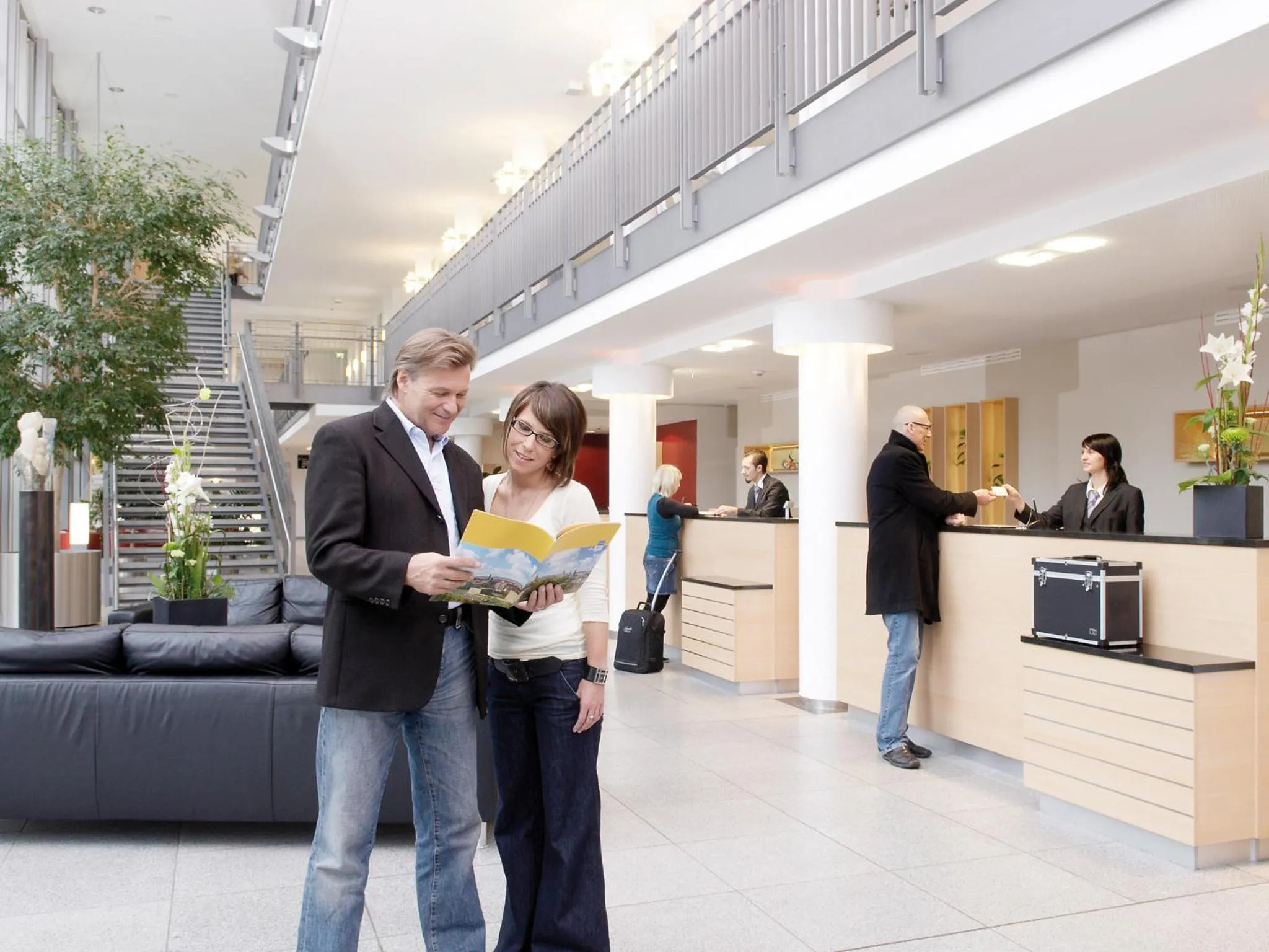 Lobby or reception in Akademiehotel Dresden
