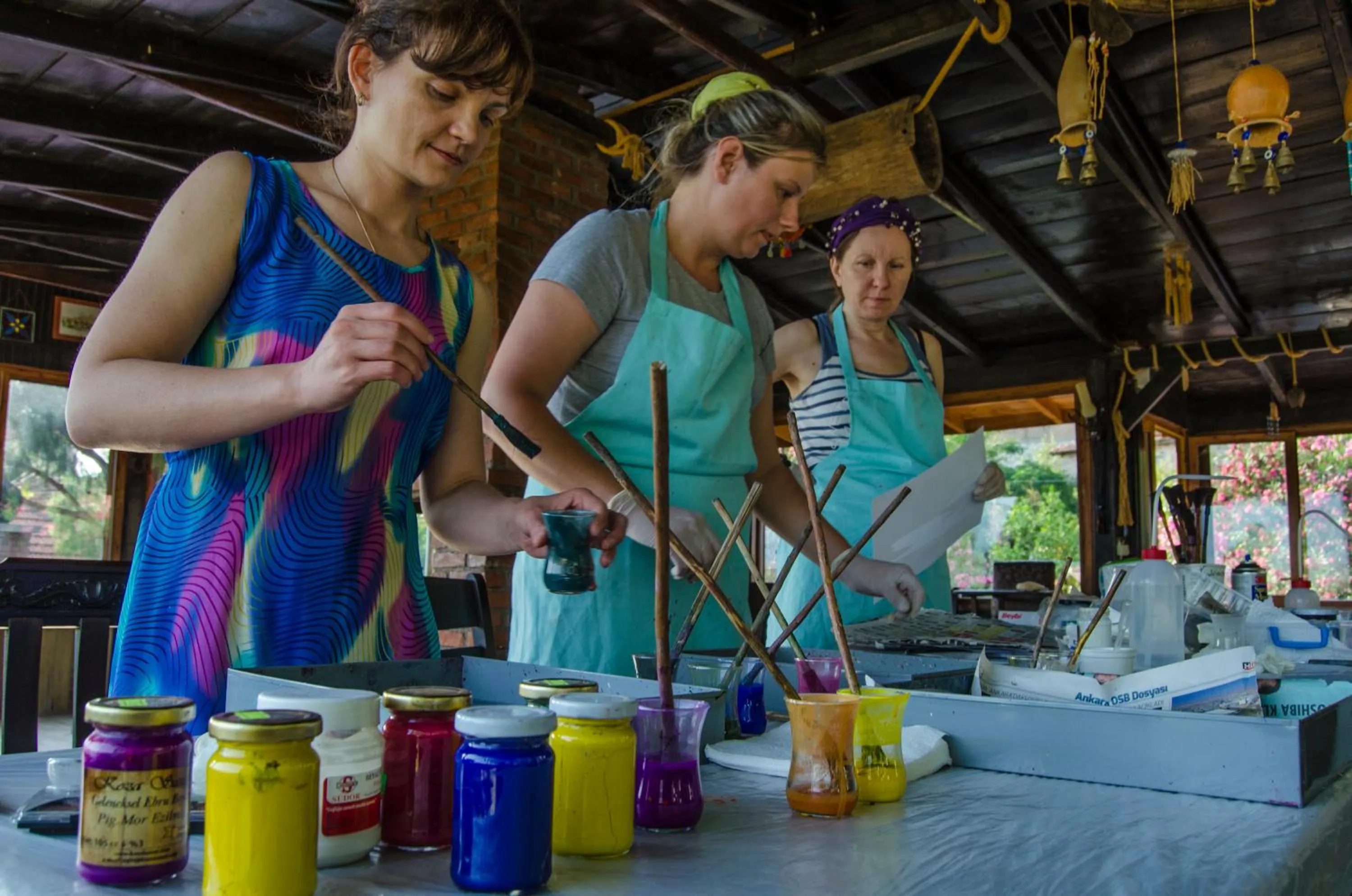 On site in Agora Pansiyon