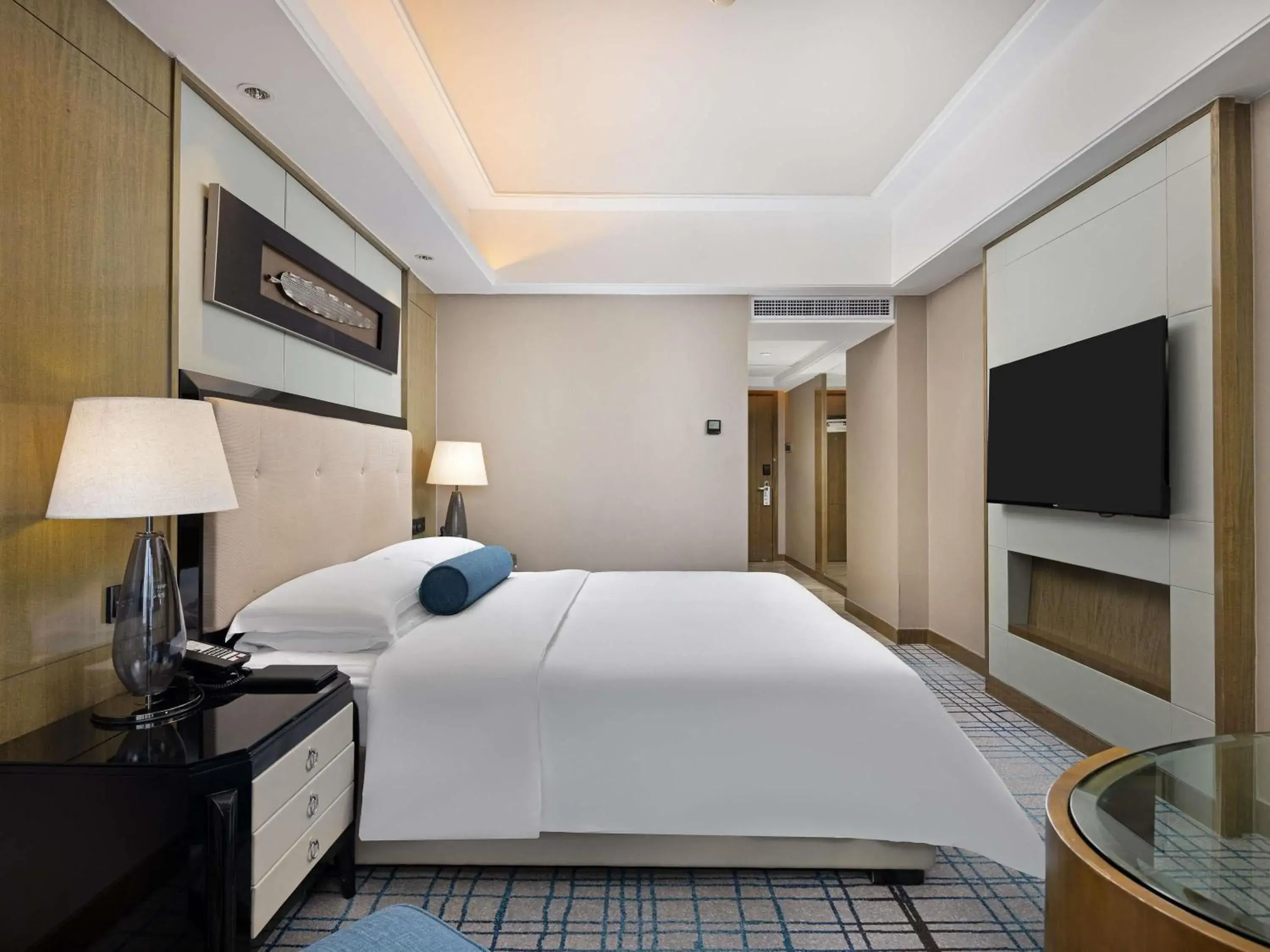 Deluxe King Room in Pullman Shanghai Jing'an-Jing'an district, downtown railway station, traffic hub, easy to travel Shanghai Deluxe King Room in Pullman Shanghai Jing'an-Jing'an district, downtown railway station, traffic hub, easy to travel Shanghai