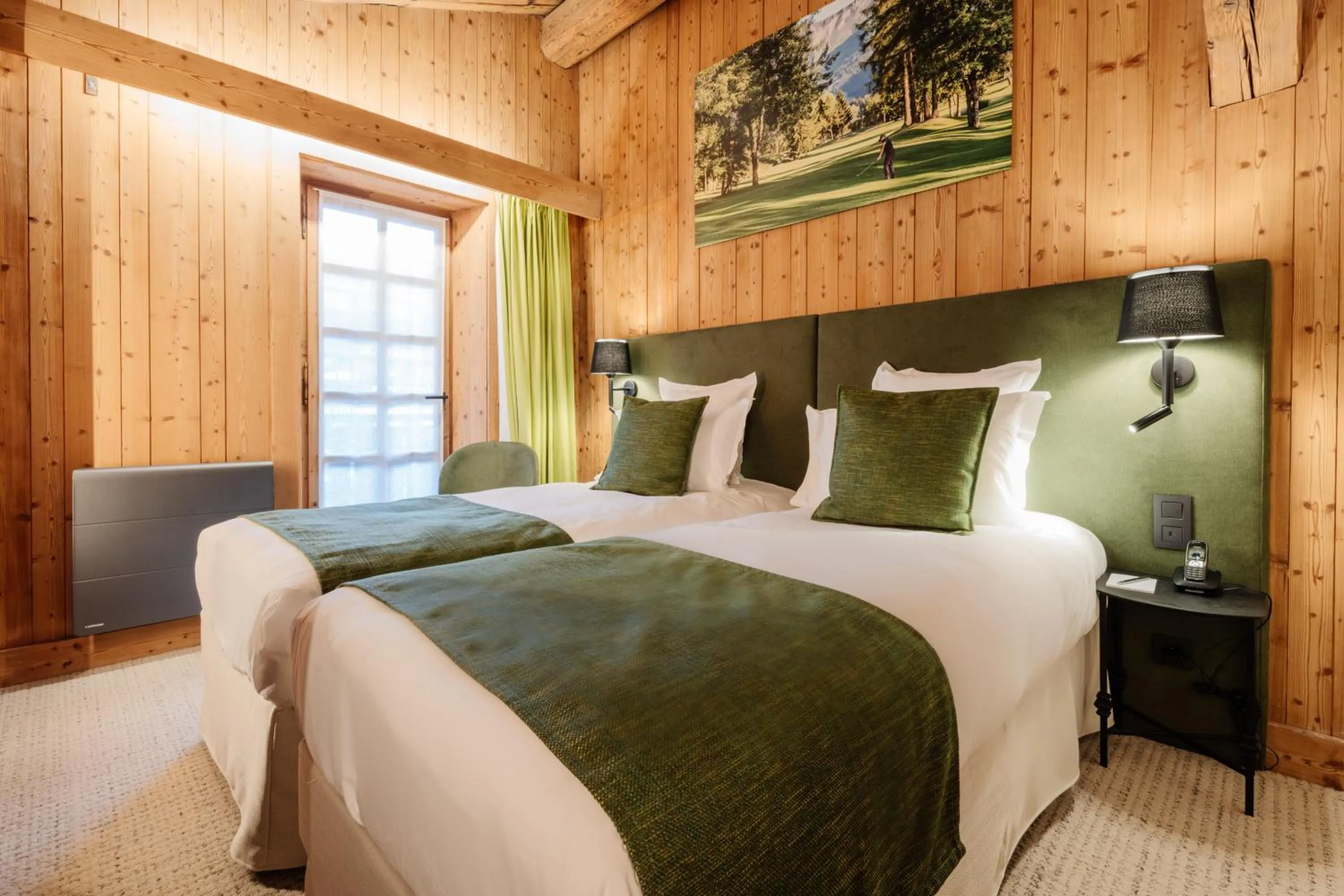 Bed in La Ferme du Golf