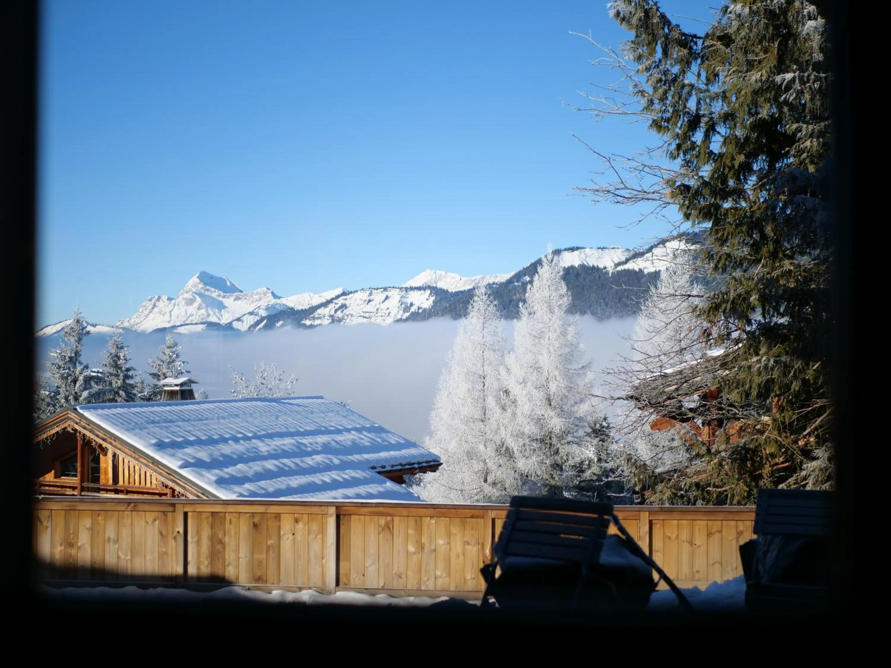 Winter in La Ferme du Golf