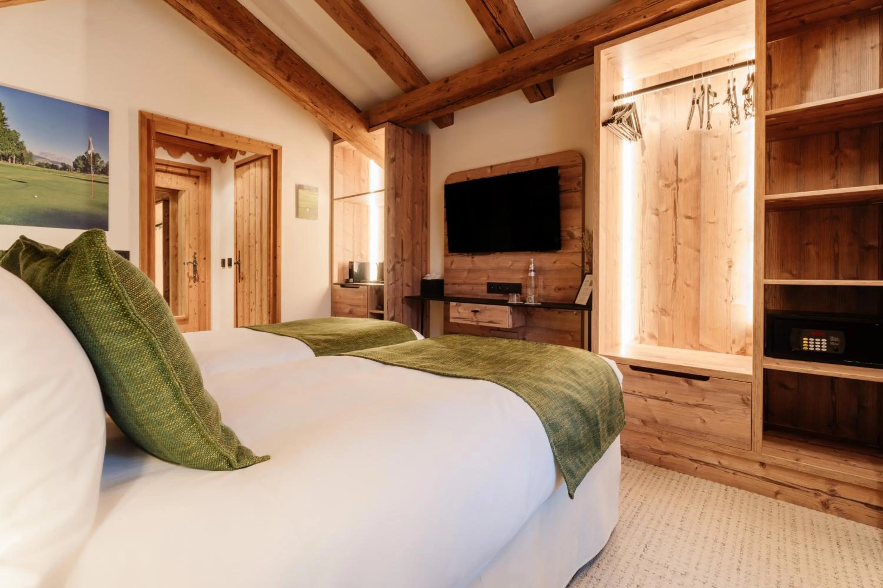 Bed in La Ferme du Golf
