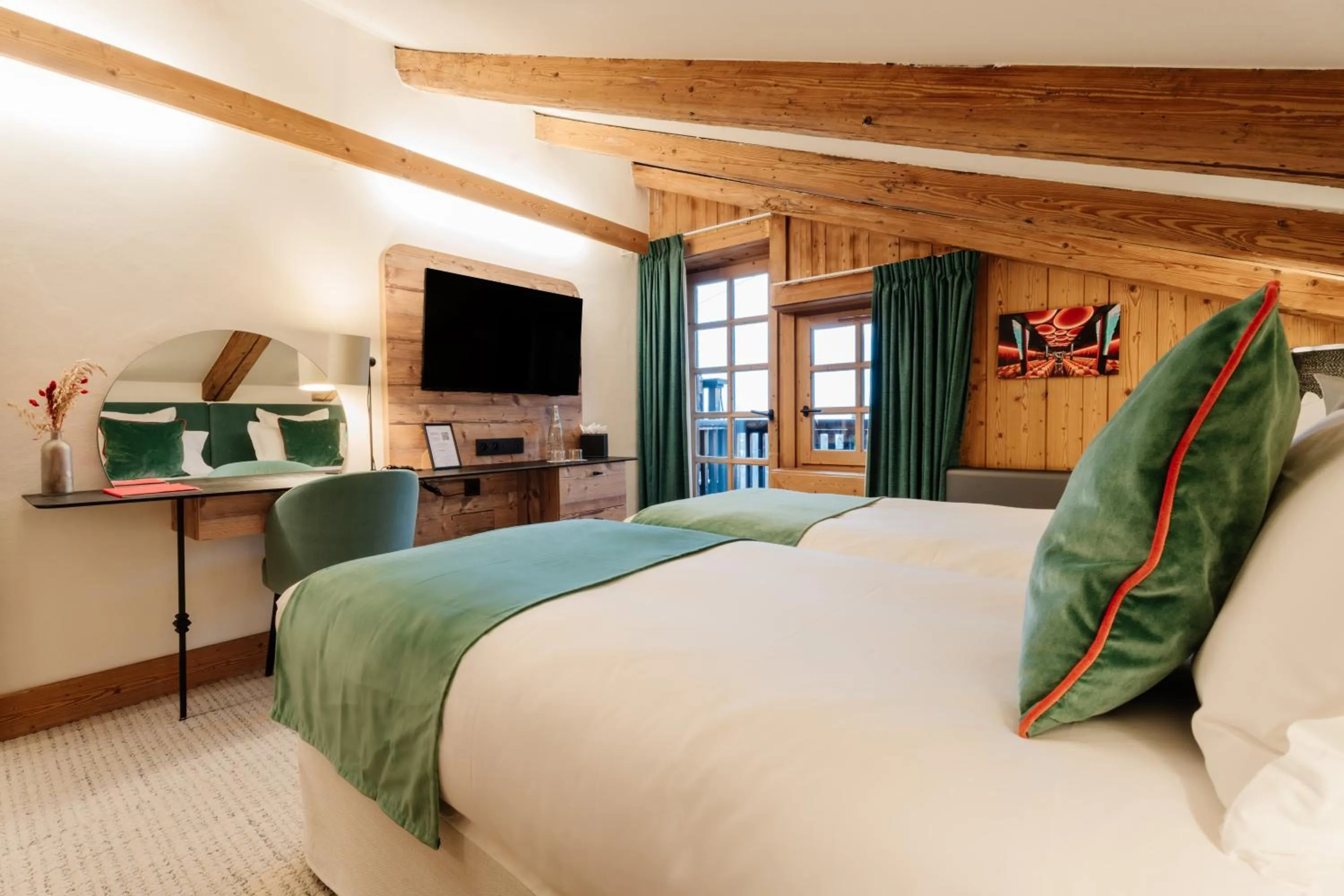 Bed in La Ferme du Golf