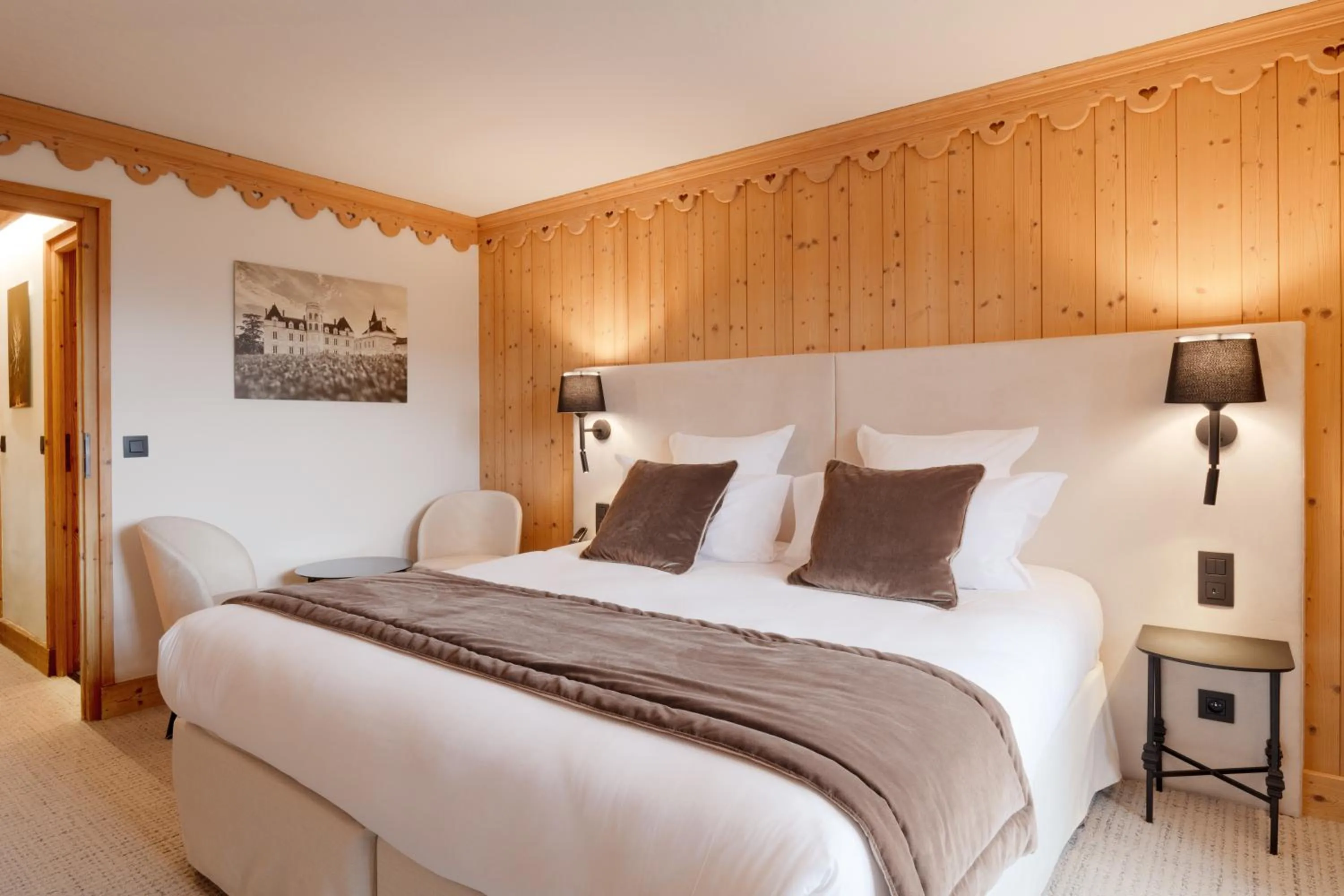 Bed in La Ferme du Golf