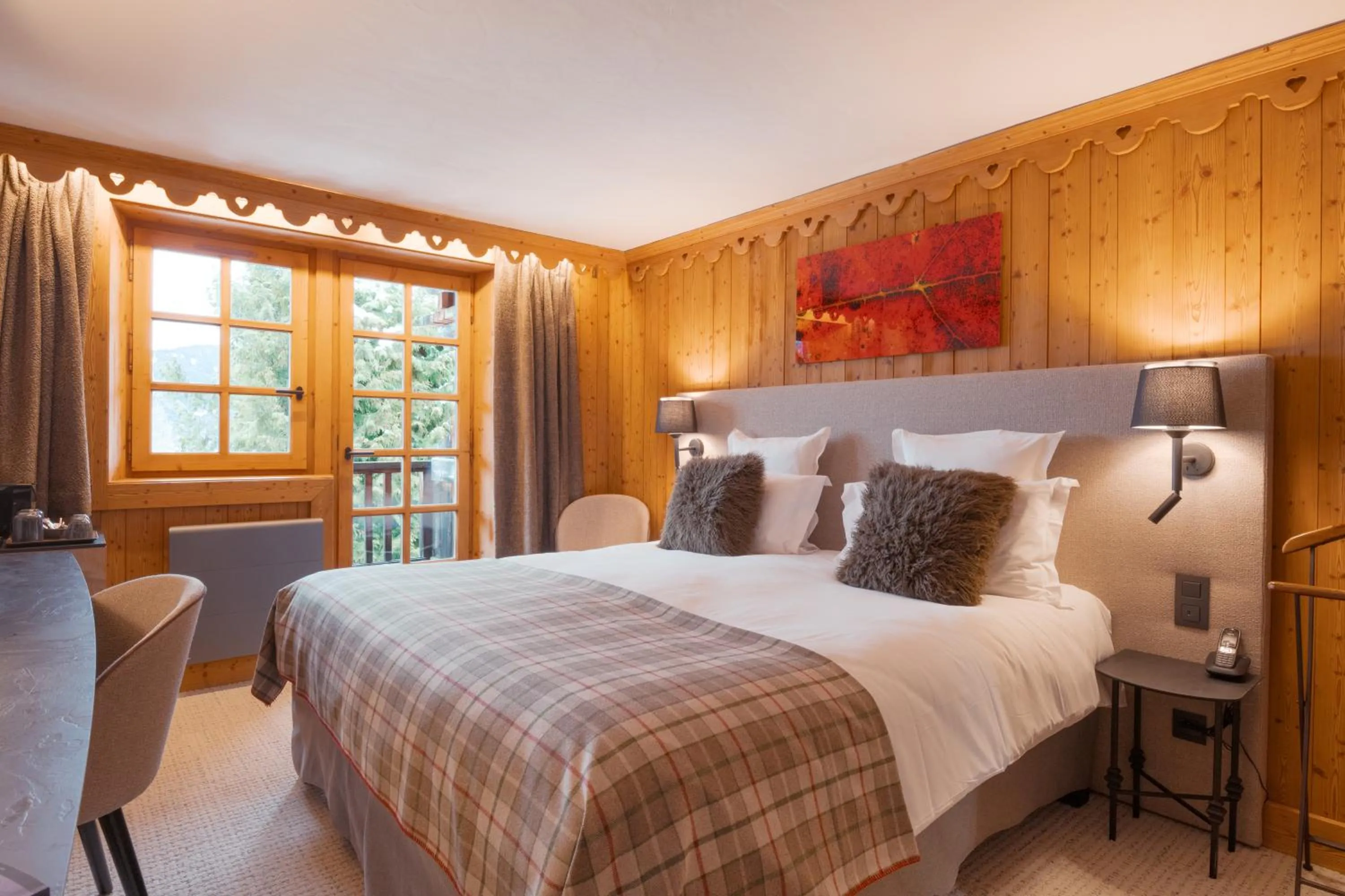 Bed in La Ferme du Golf