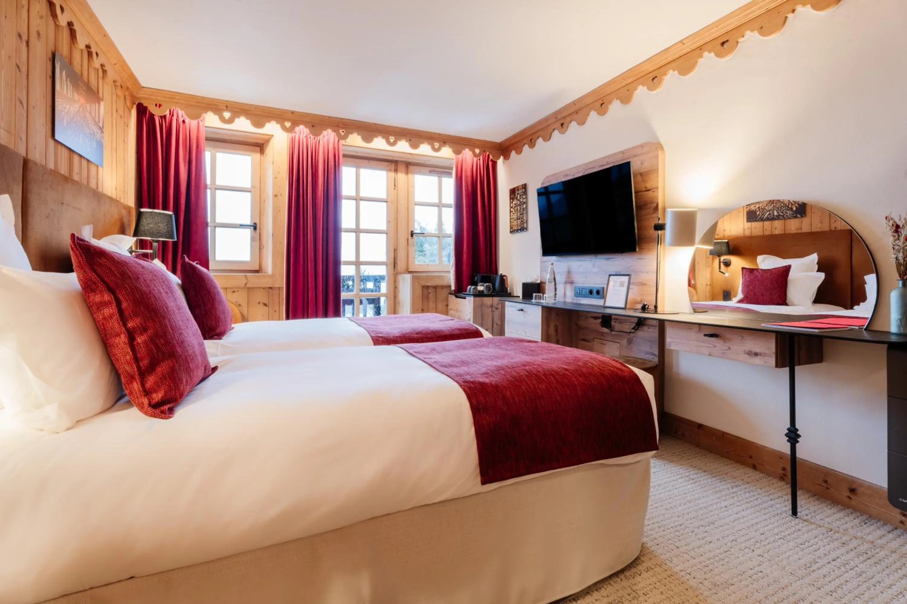 Bed in La Ferme du Golf