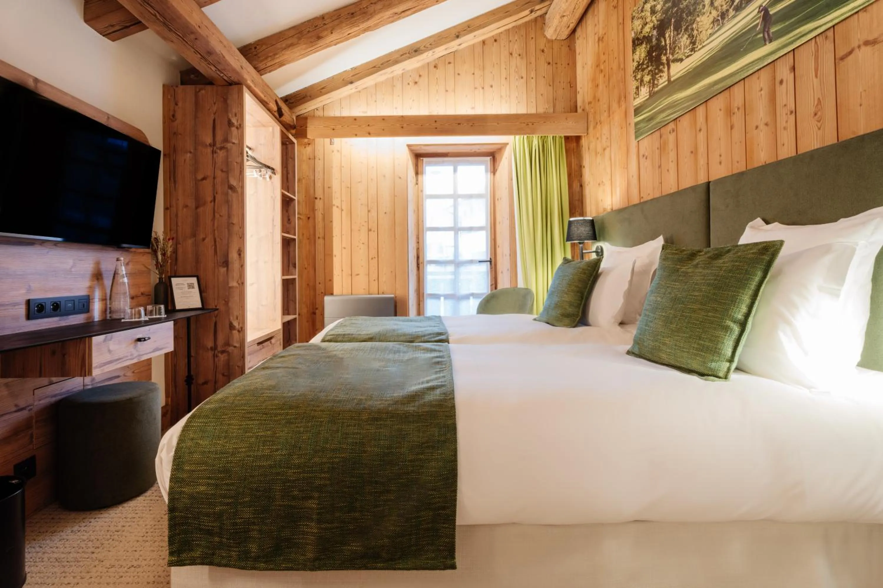 Bed in La Ferme du Golf