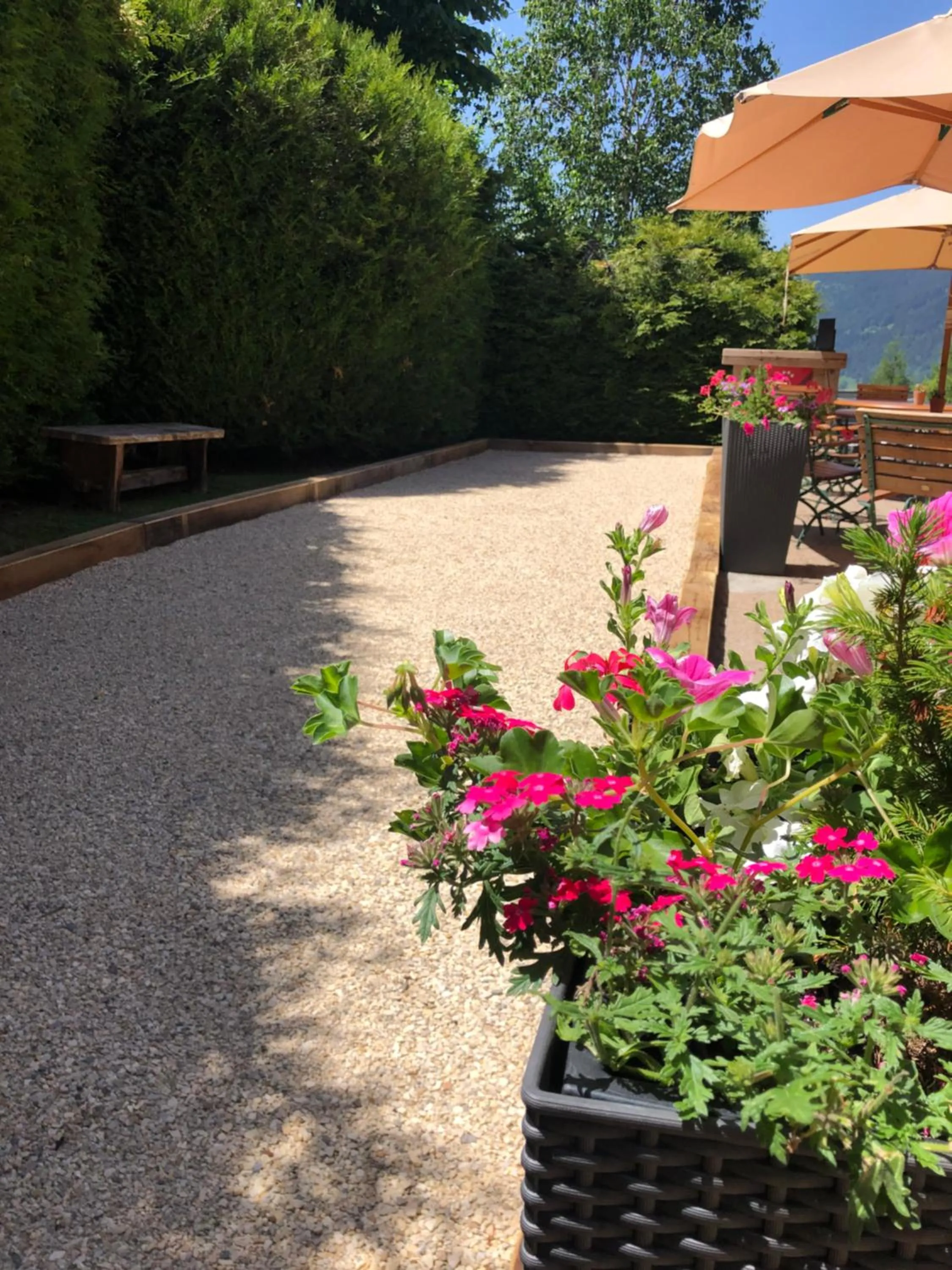 Patio in La Ferme du Golf