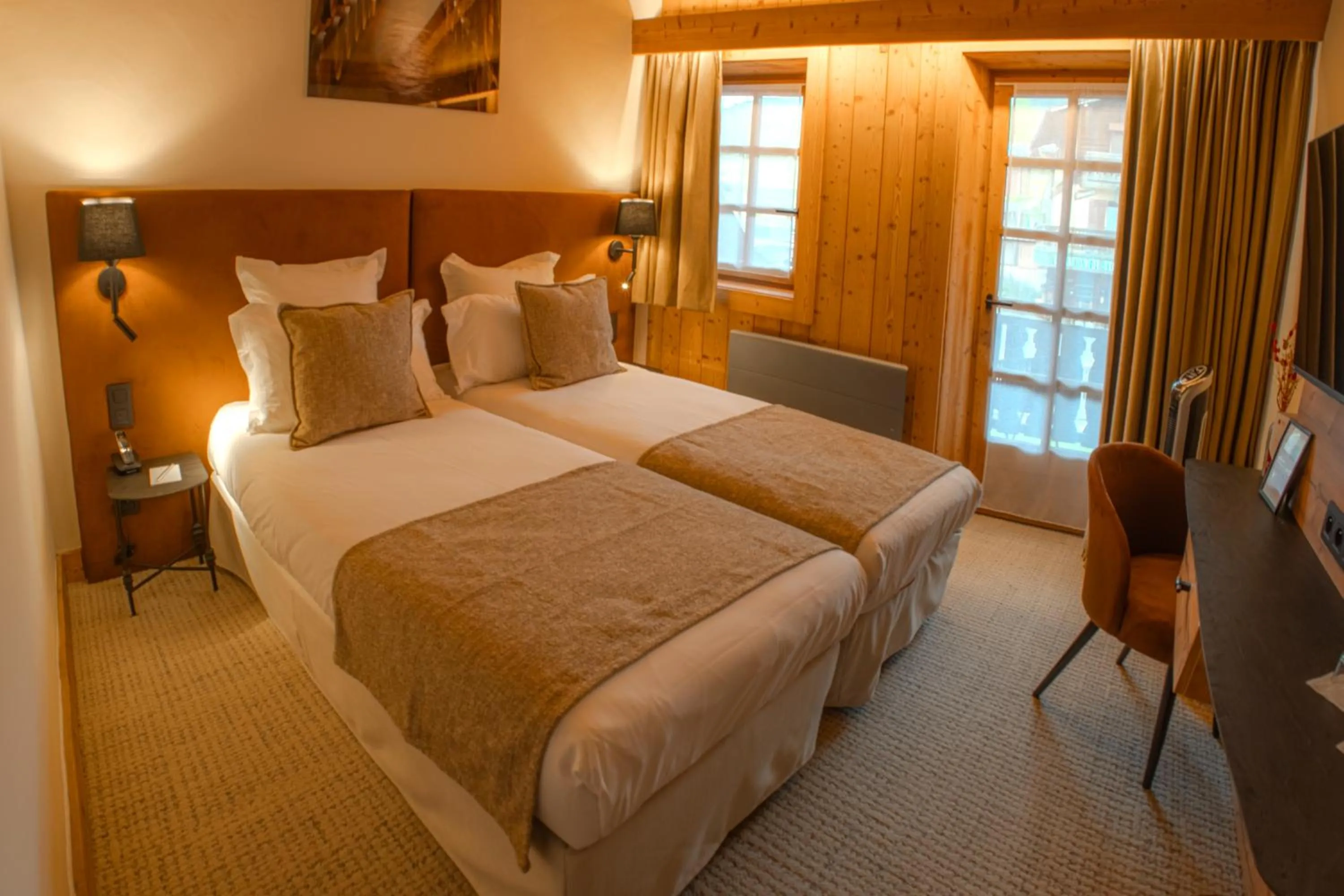 Bed in La Ferme du Golf