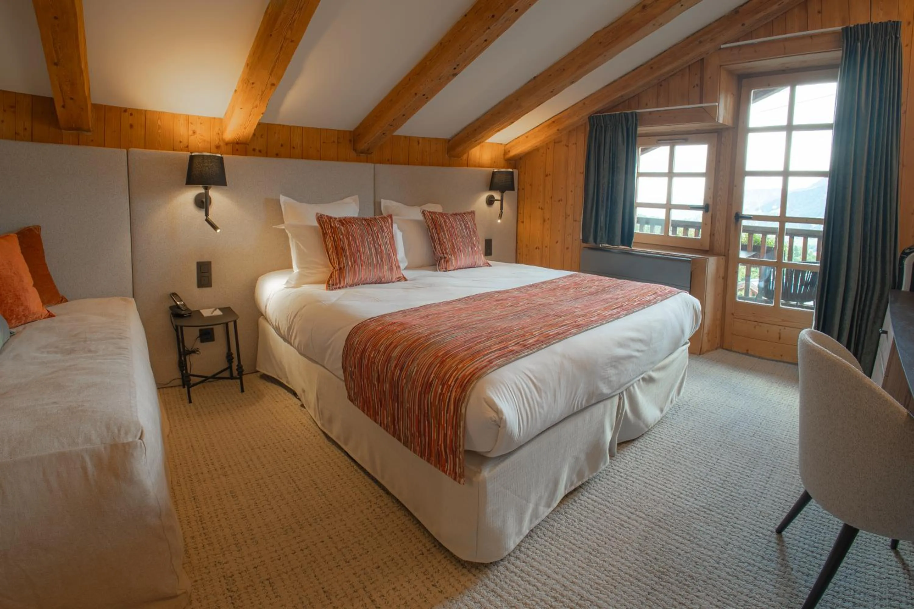 Bed in La Ferme du Golf