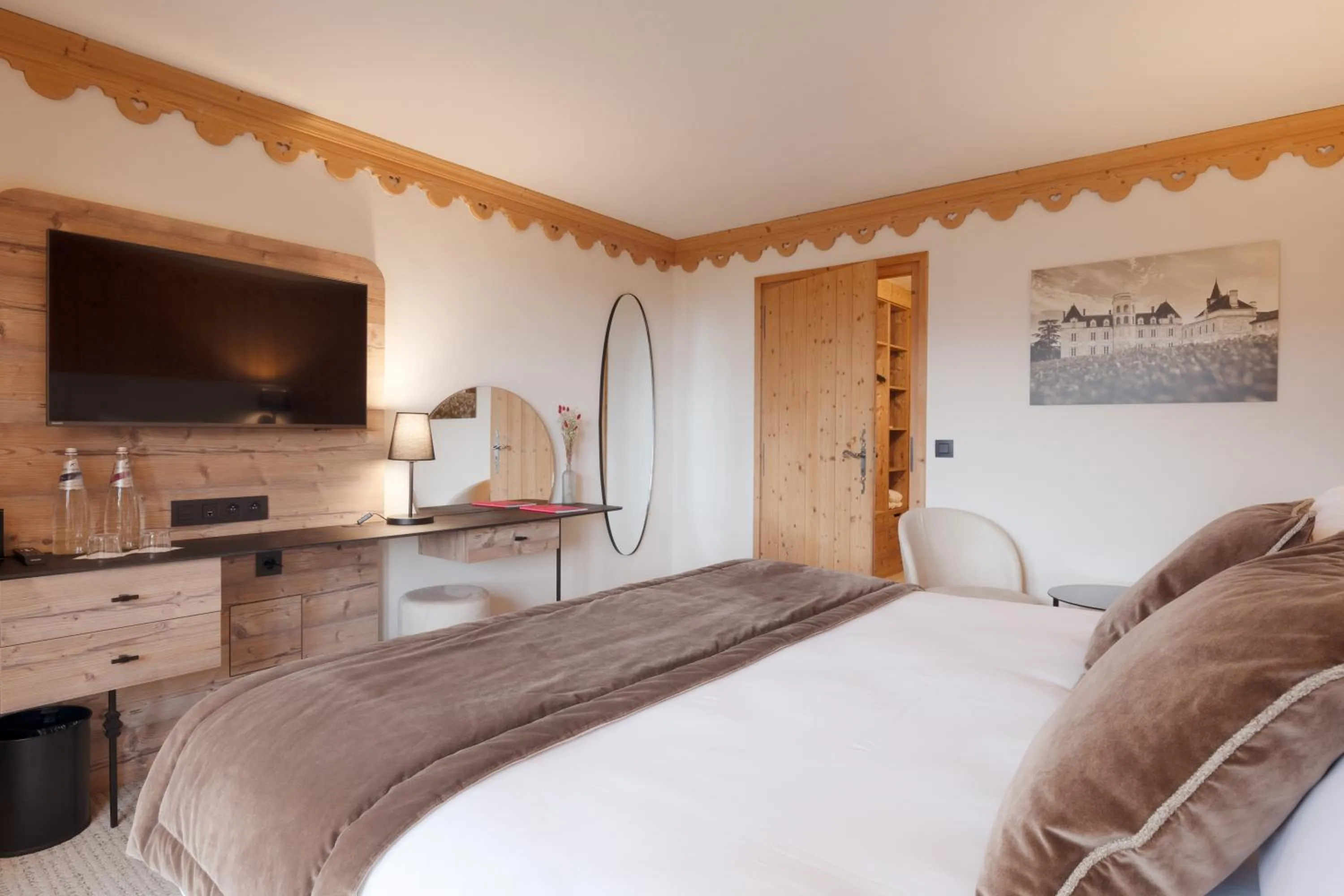 Bed in La Ferme du Golf