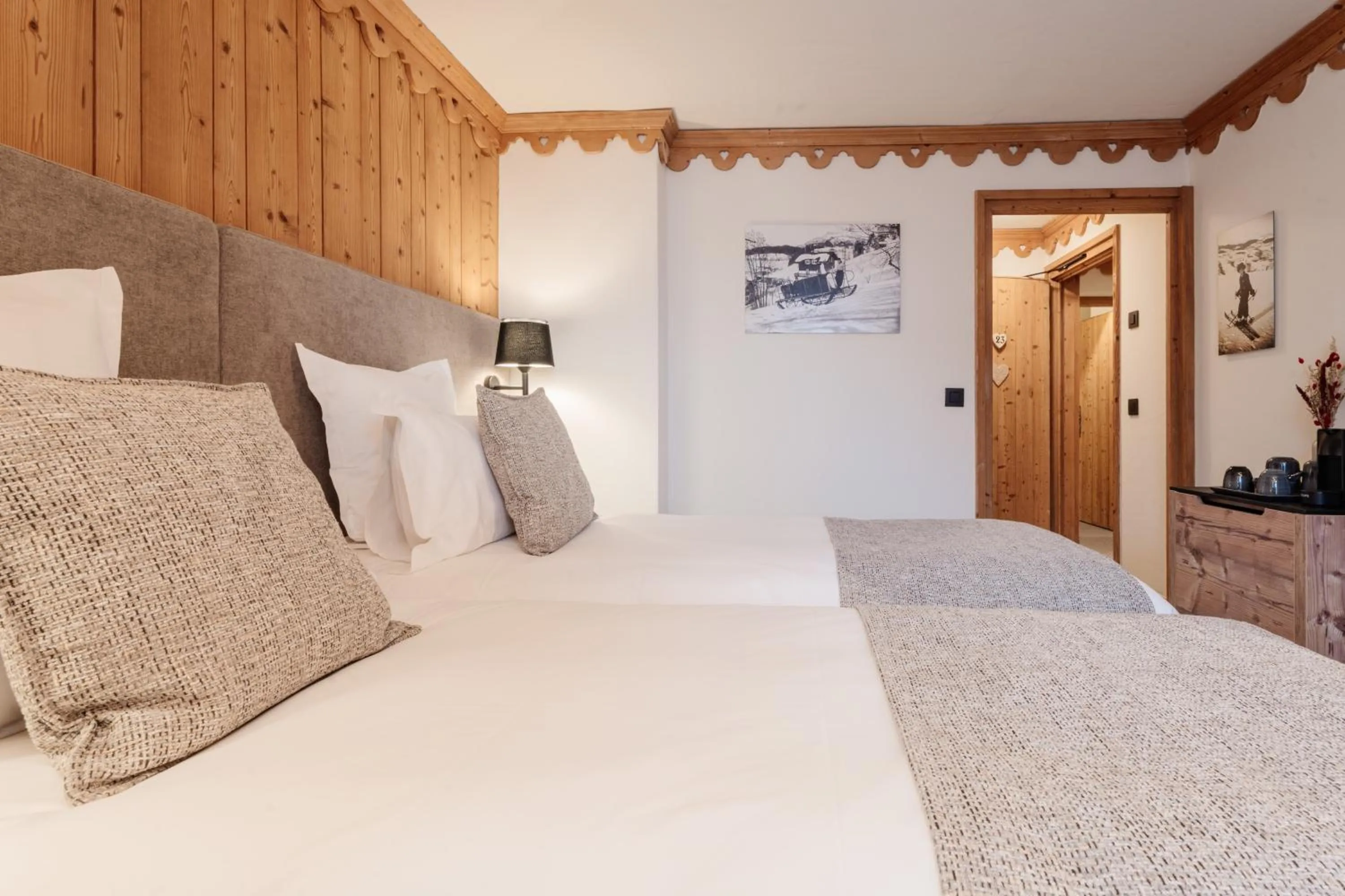 Bed in La Ferme du Golf