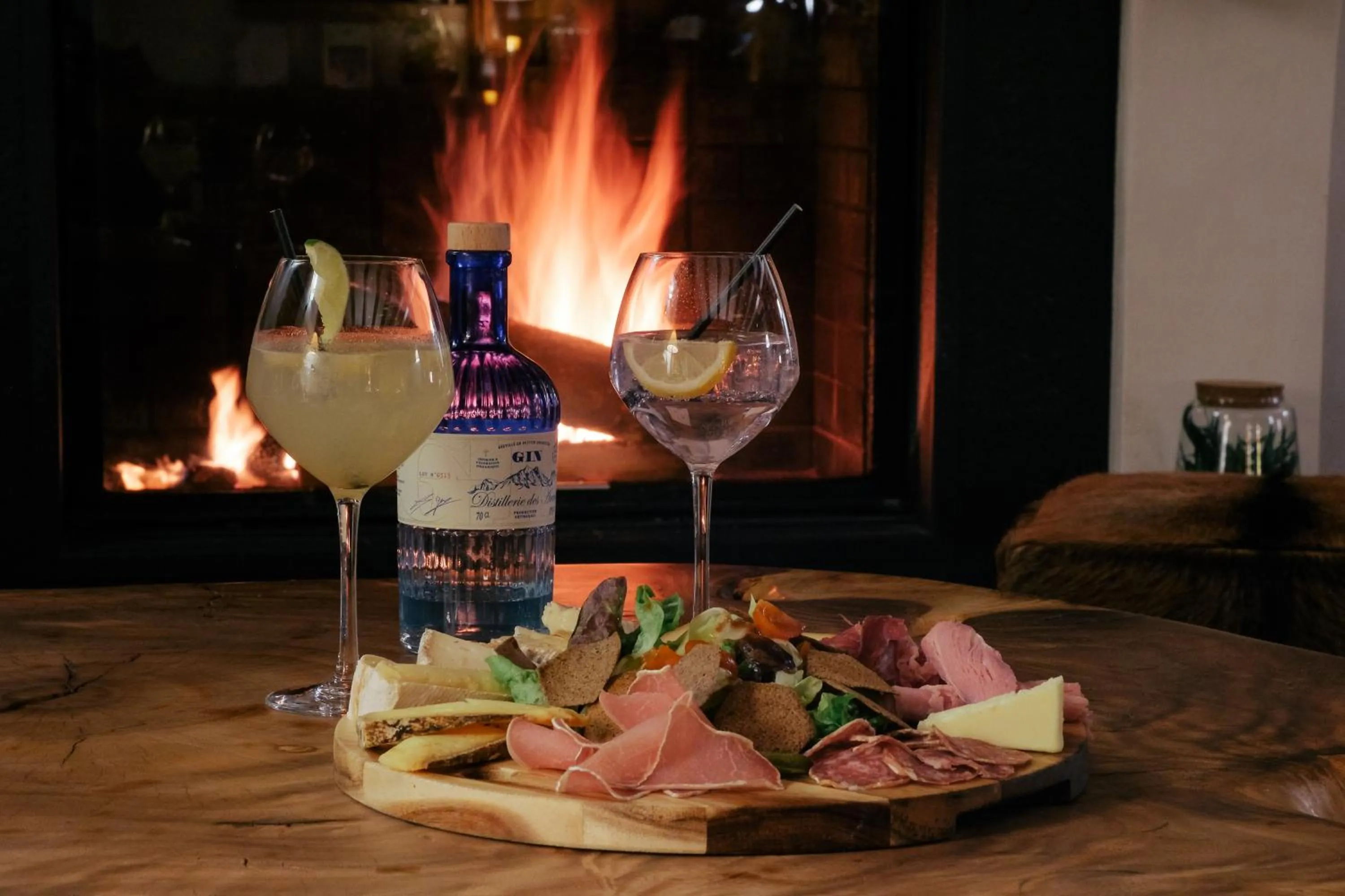 Lounge or bar in La Ferme du Golf