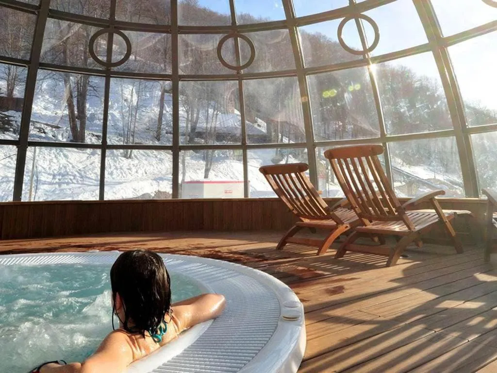 Hot Spring Bath in Hôtel Terminus