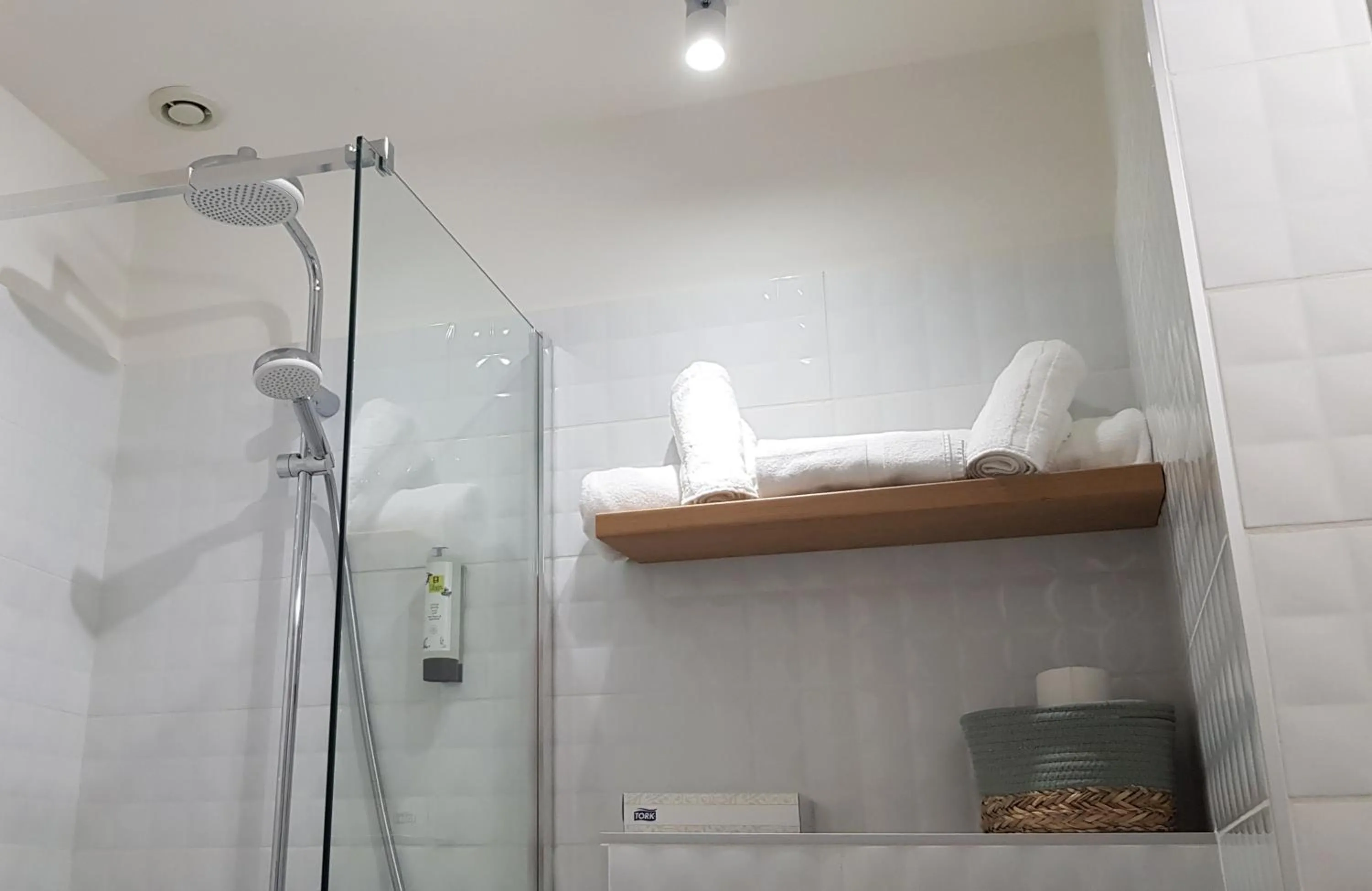 Shower in Hôtel Terminus