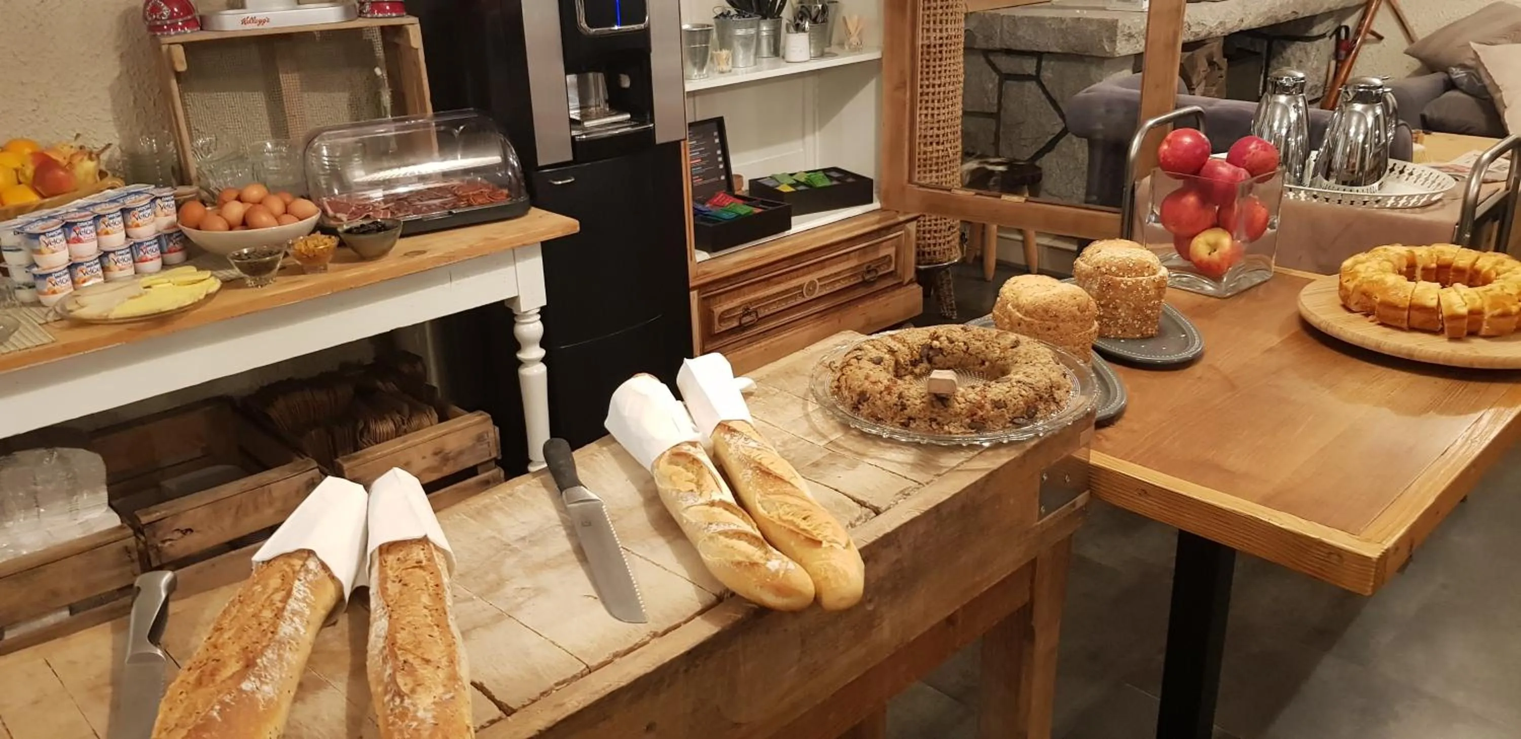 Breakfast in Hôtel Terminus