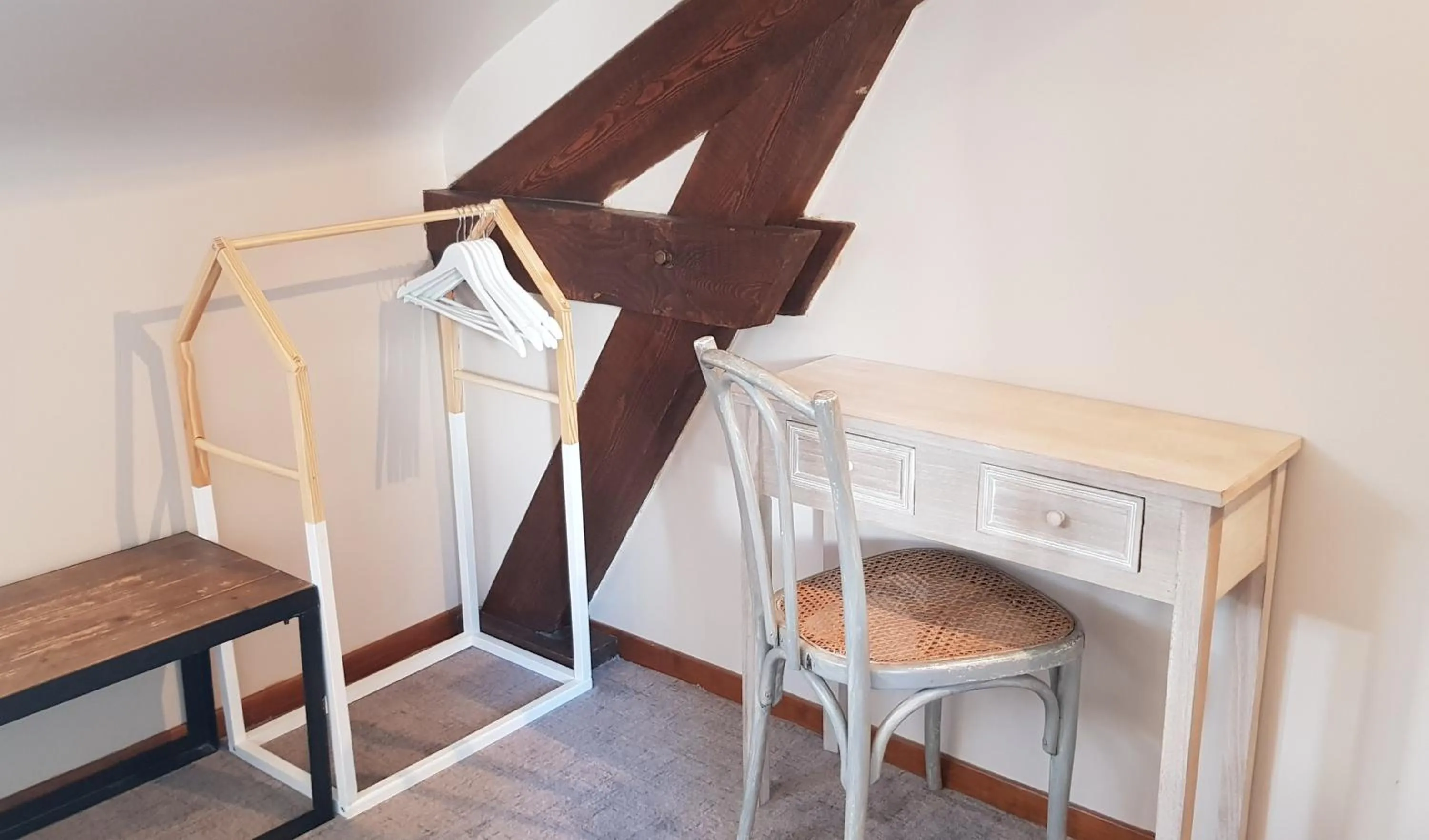 Bedroom in Hôtel Terminus