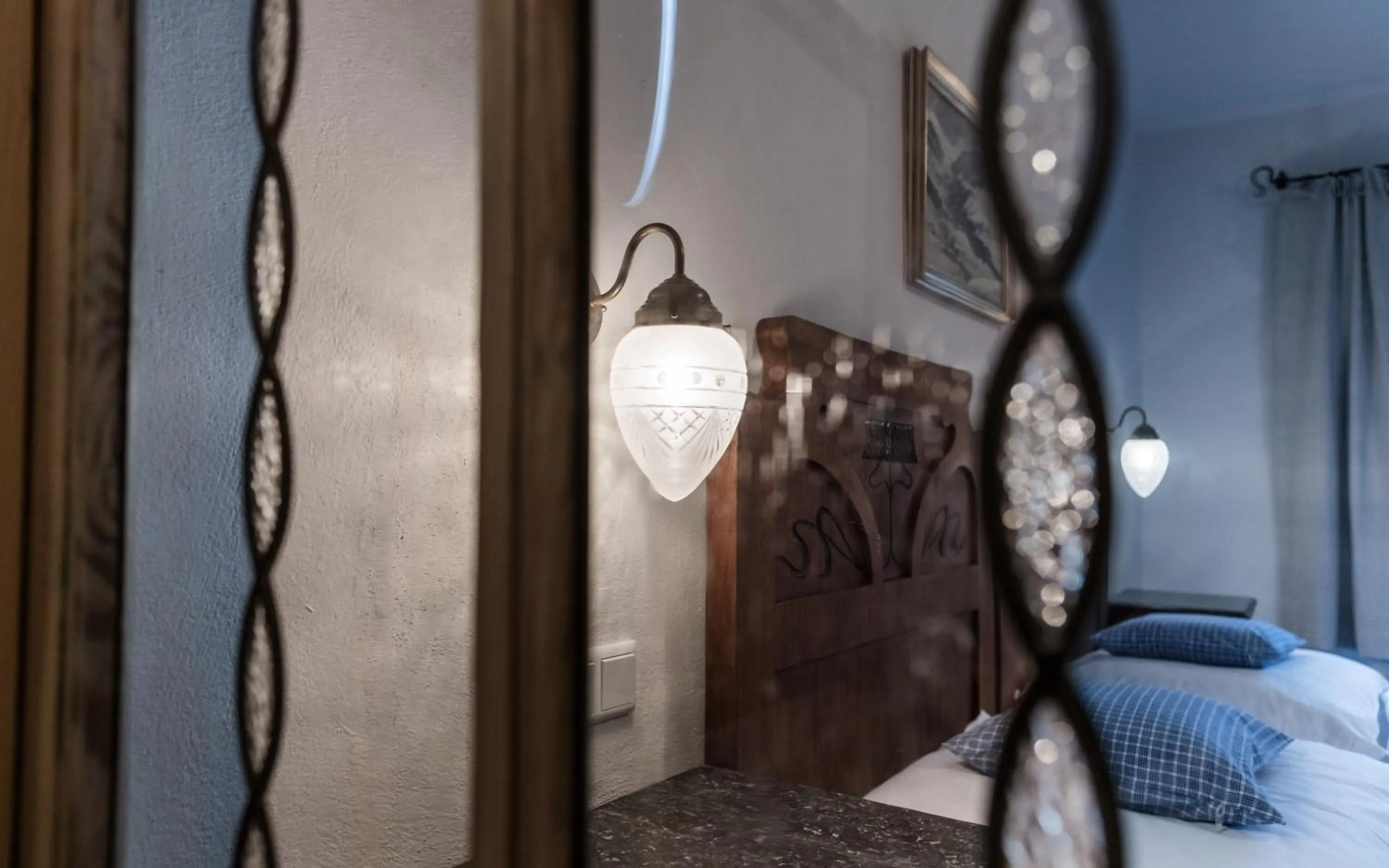 Bed in Gasthof Weyerhof