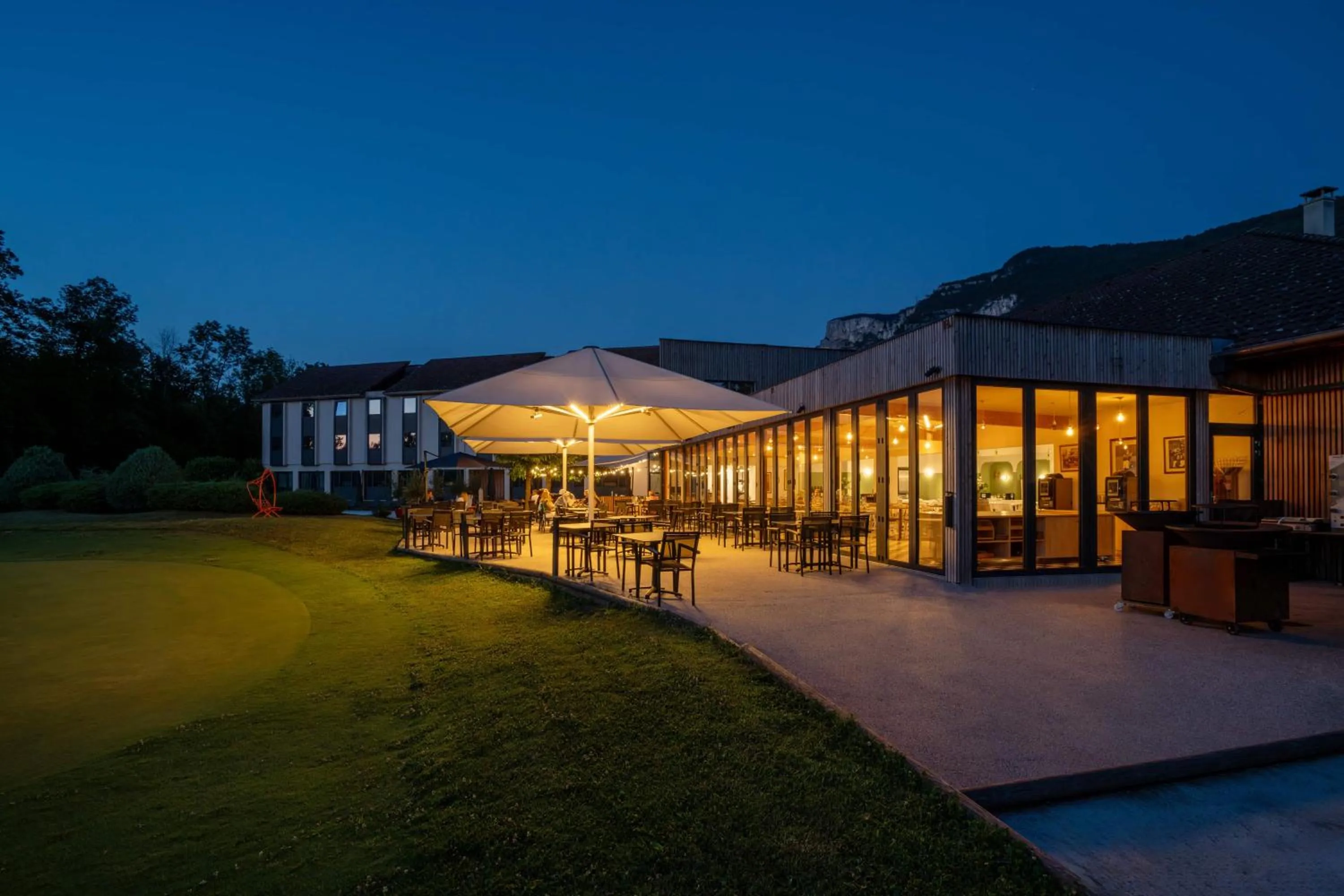 Patio in Domaine de Charmeil