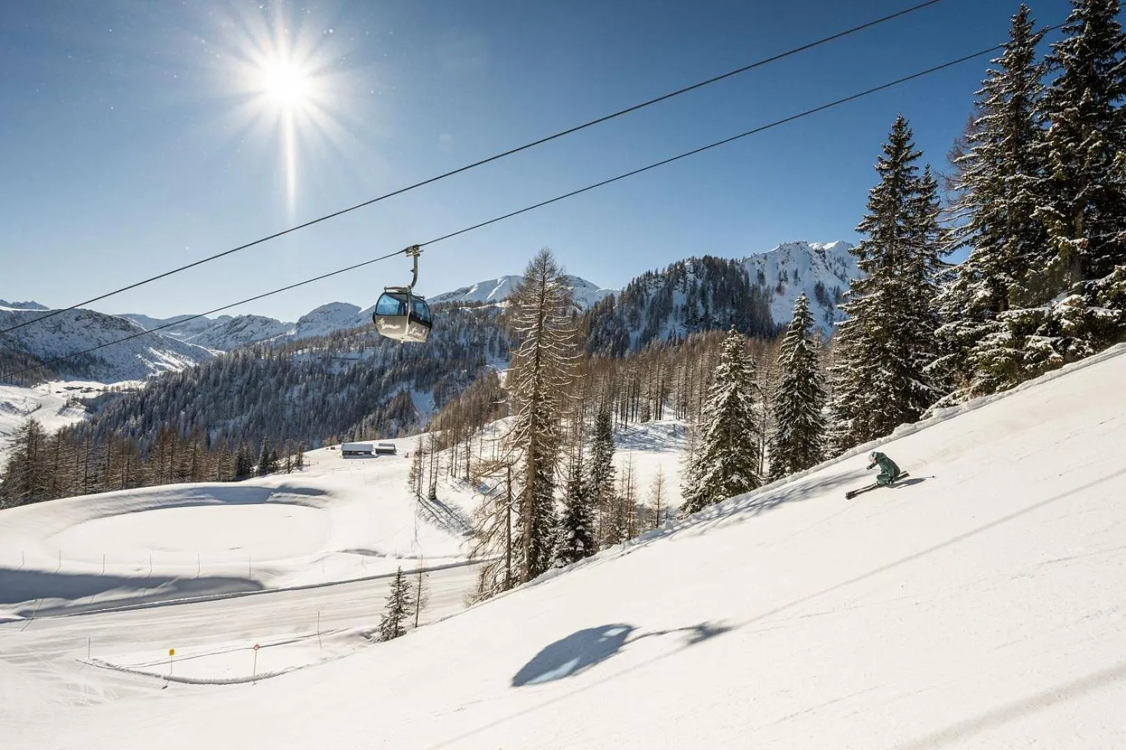 Natural landscape in Hotel Salzburger Hof Zauchensee