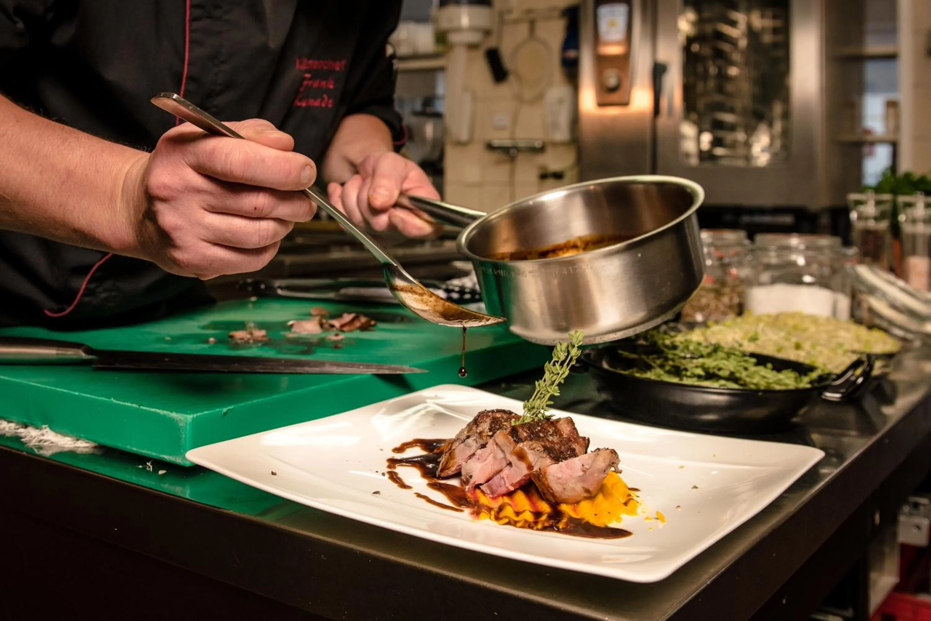 Restaurant/places to eat in Hotel Salzburger Hof Zauchensee