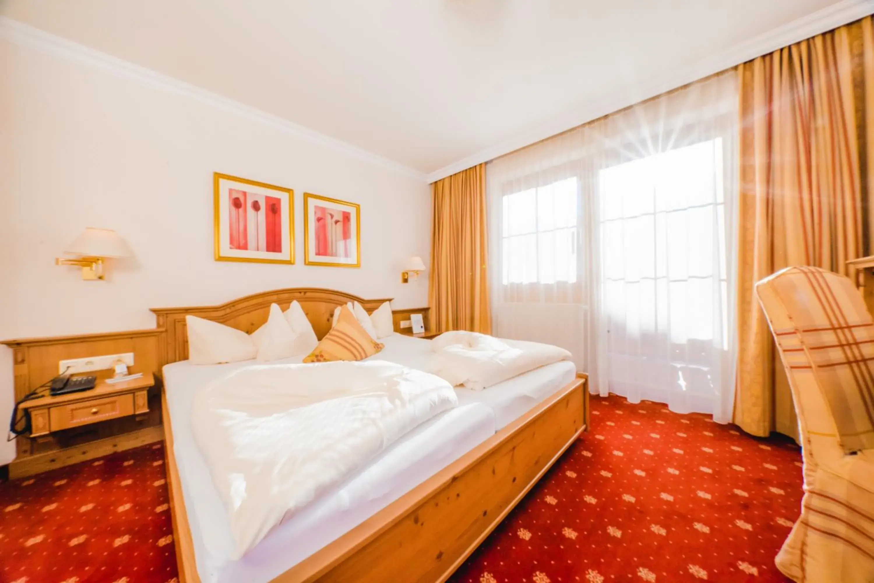 Double Room in Hotel Salzburger Hof Zauchensee Double Room in Hotel Salzburger Hof Zauchensee