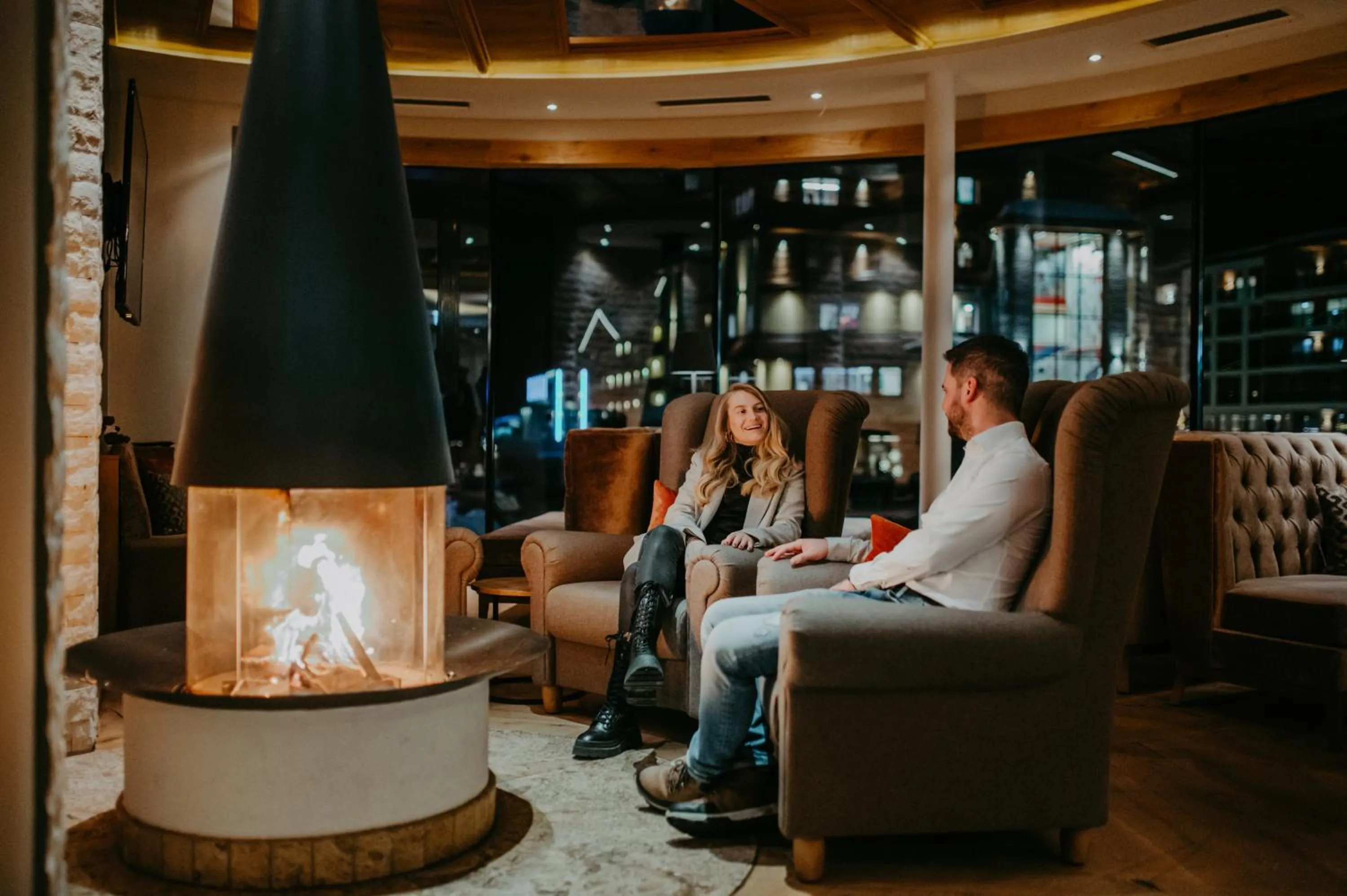 Lounge or bar in Hotel Salzburger Hof Zauchensee