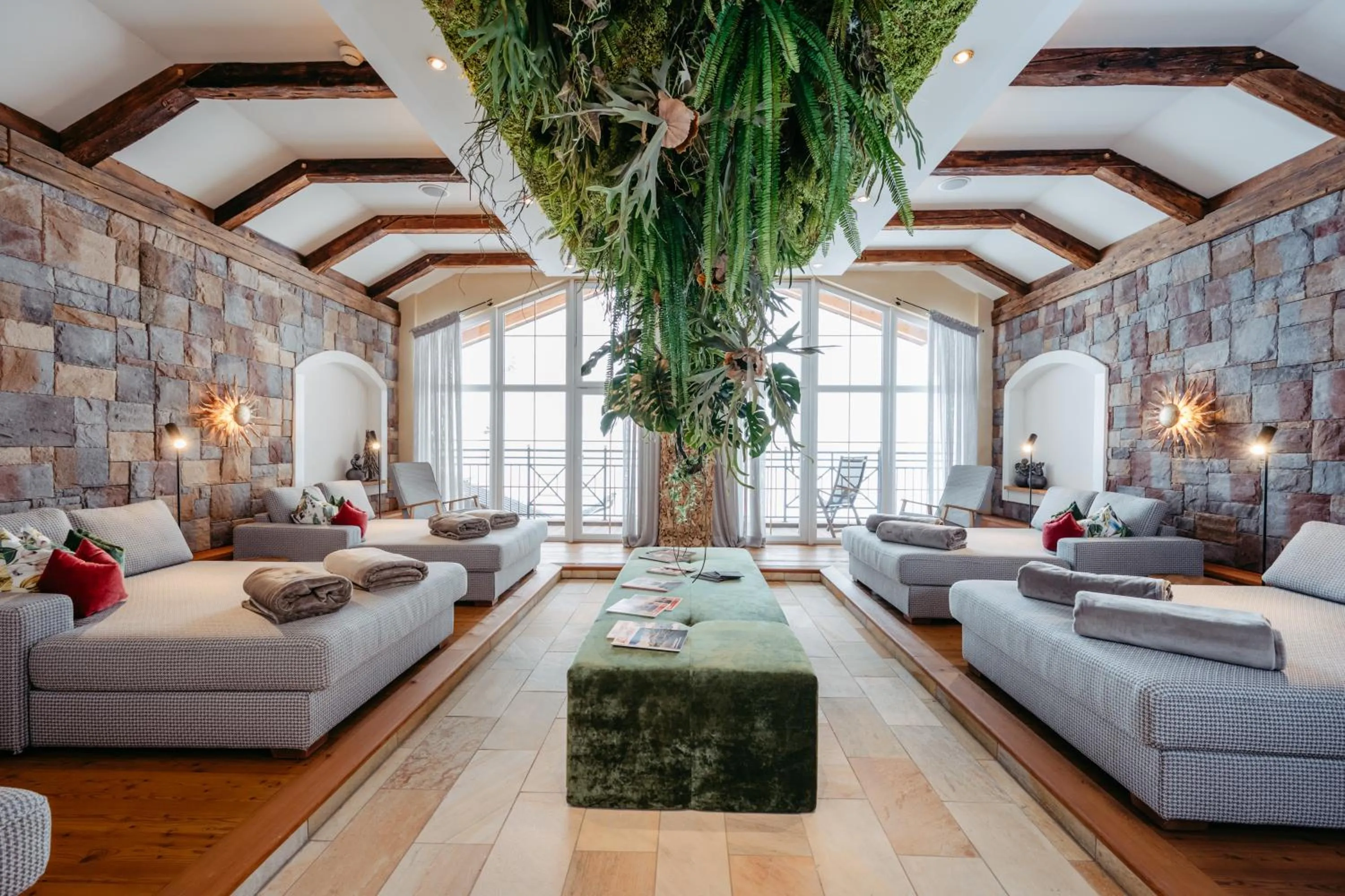 Spa and wellness centre/facilities in Hotel Salzburger Hof Zauchensee