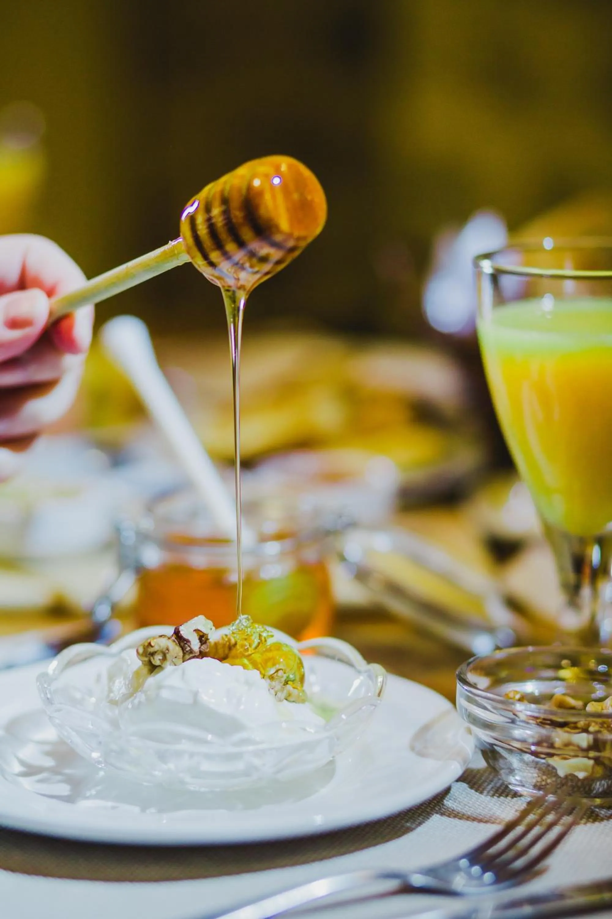 Breakfast in Boutique Hotel Kokkino Spiti