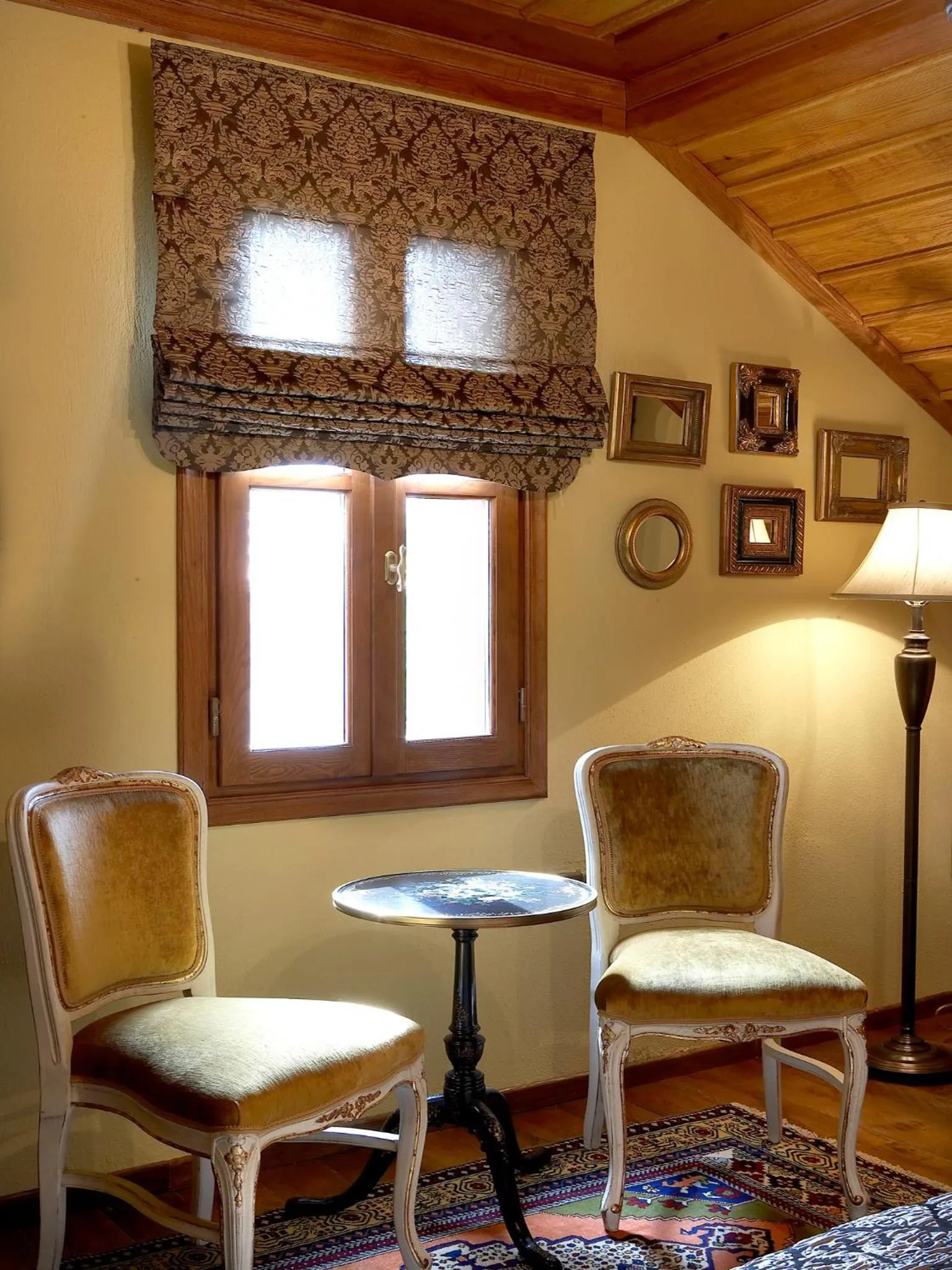 Seating area in Boutique Hotel Kokkino Spiti