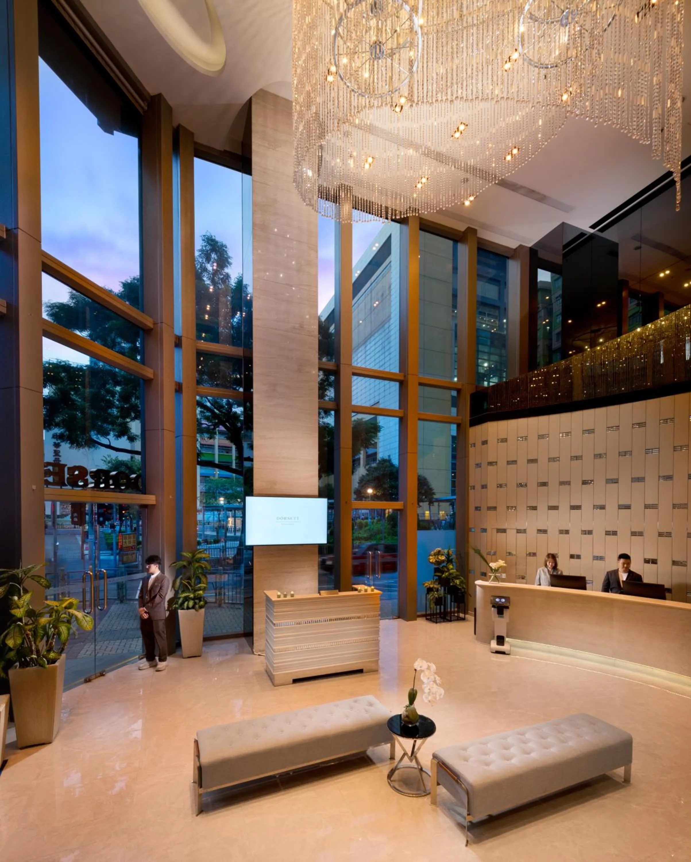 Lobby or reception in Dorsett Mongkok, Hong Kong
