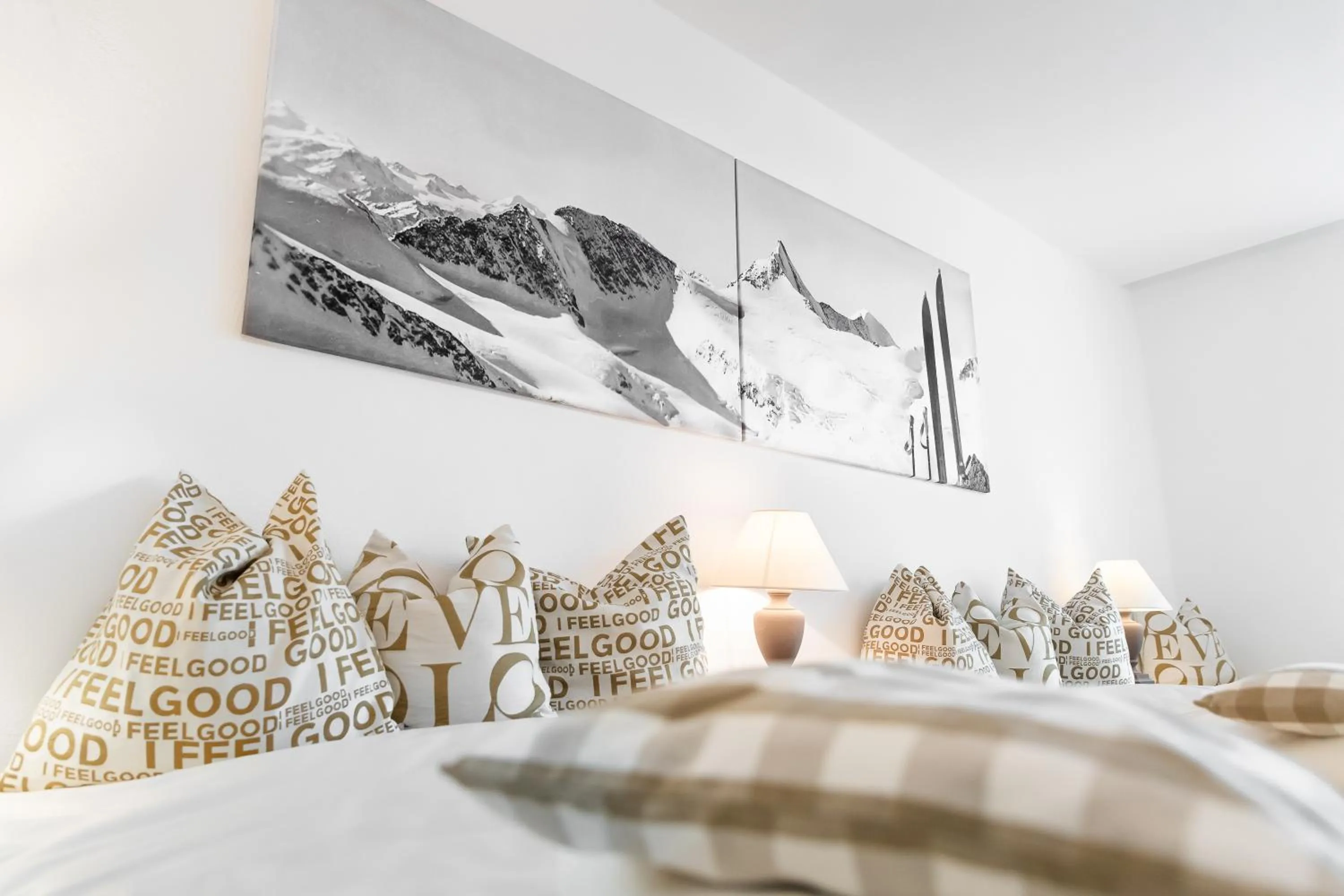 Sauna, Bed in Grossarler Hof Superior