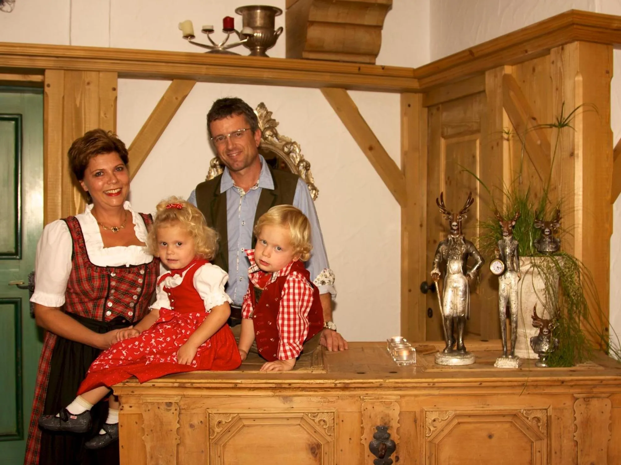 Lobby or reception in Der Jagdhof