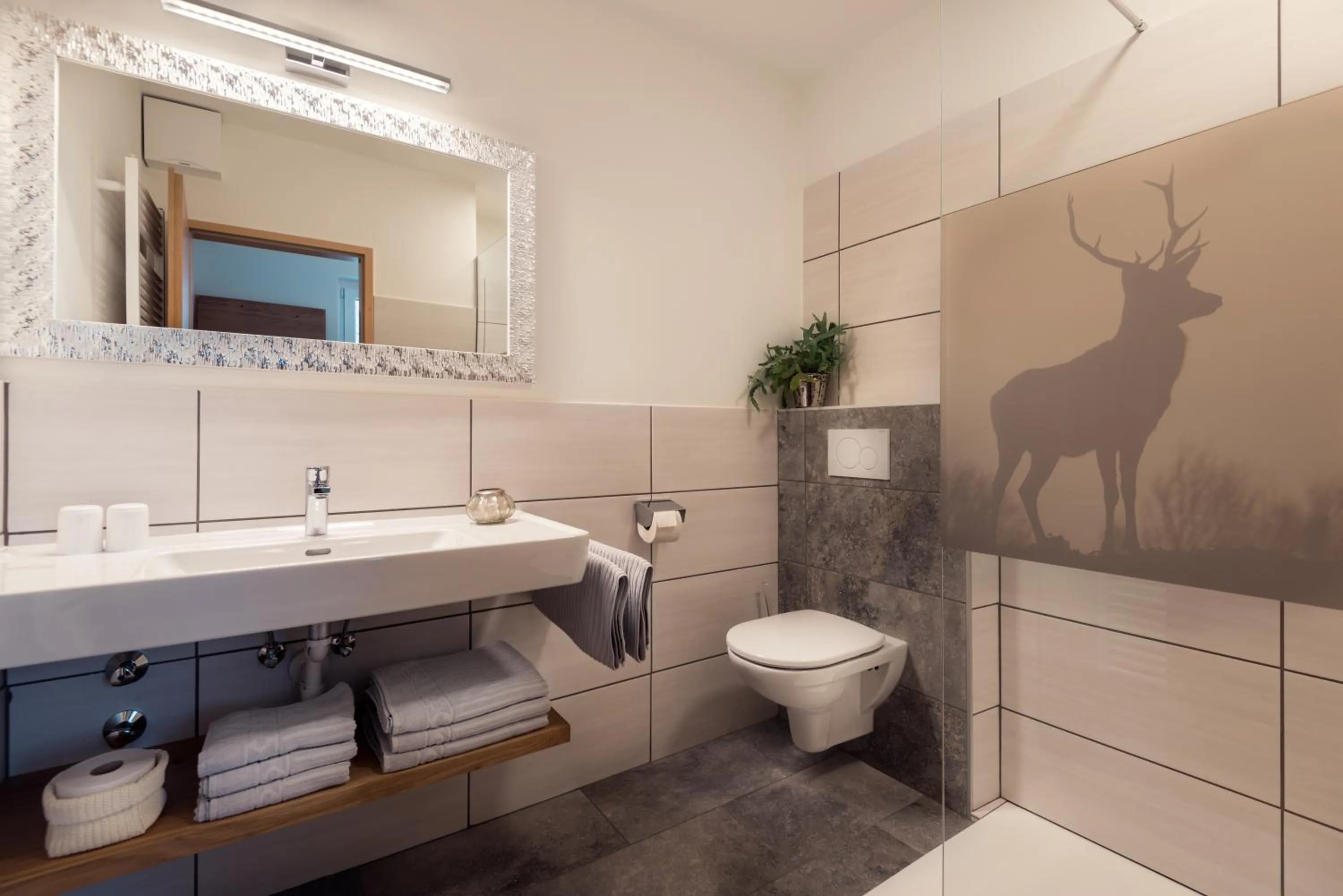 Bathroom in Der Jagdhof