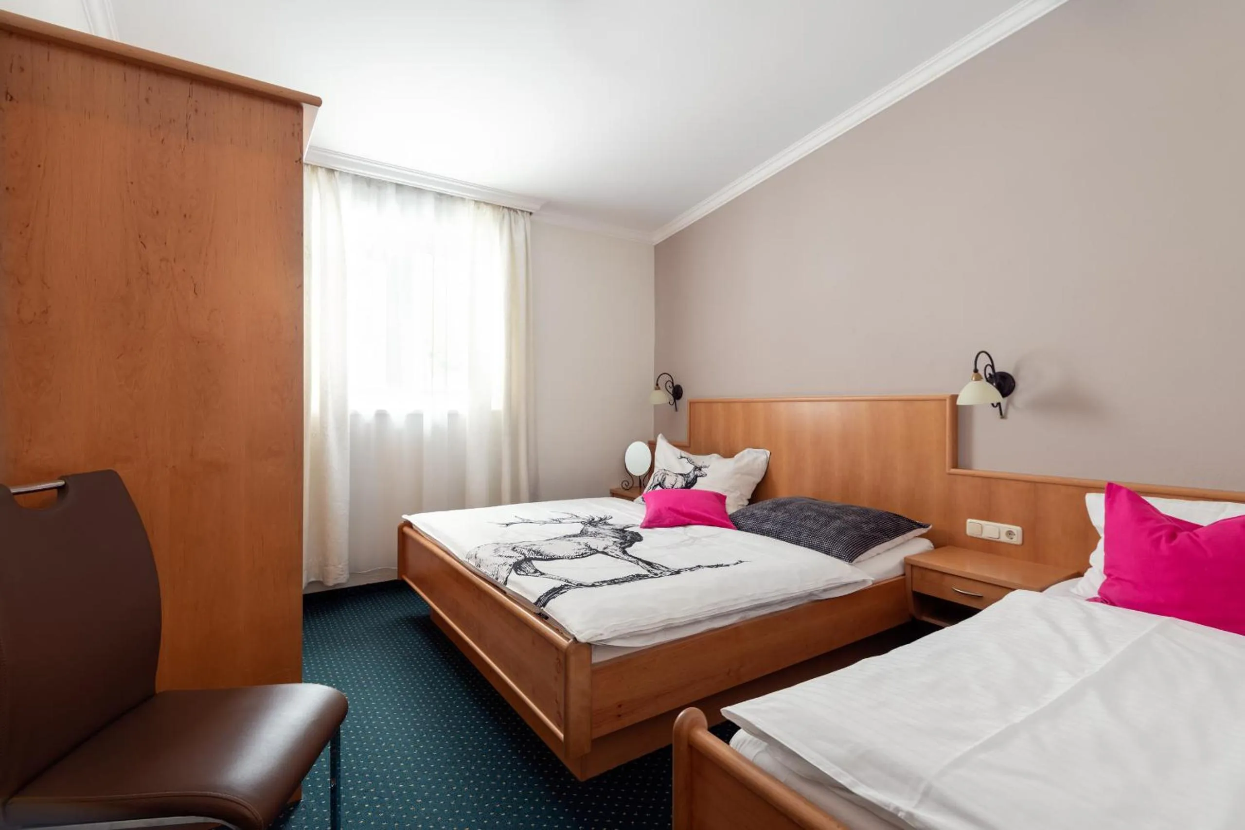 Bedroom, Bed in Der Jagdhof