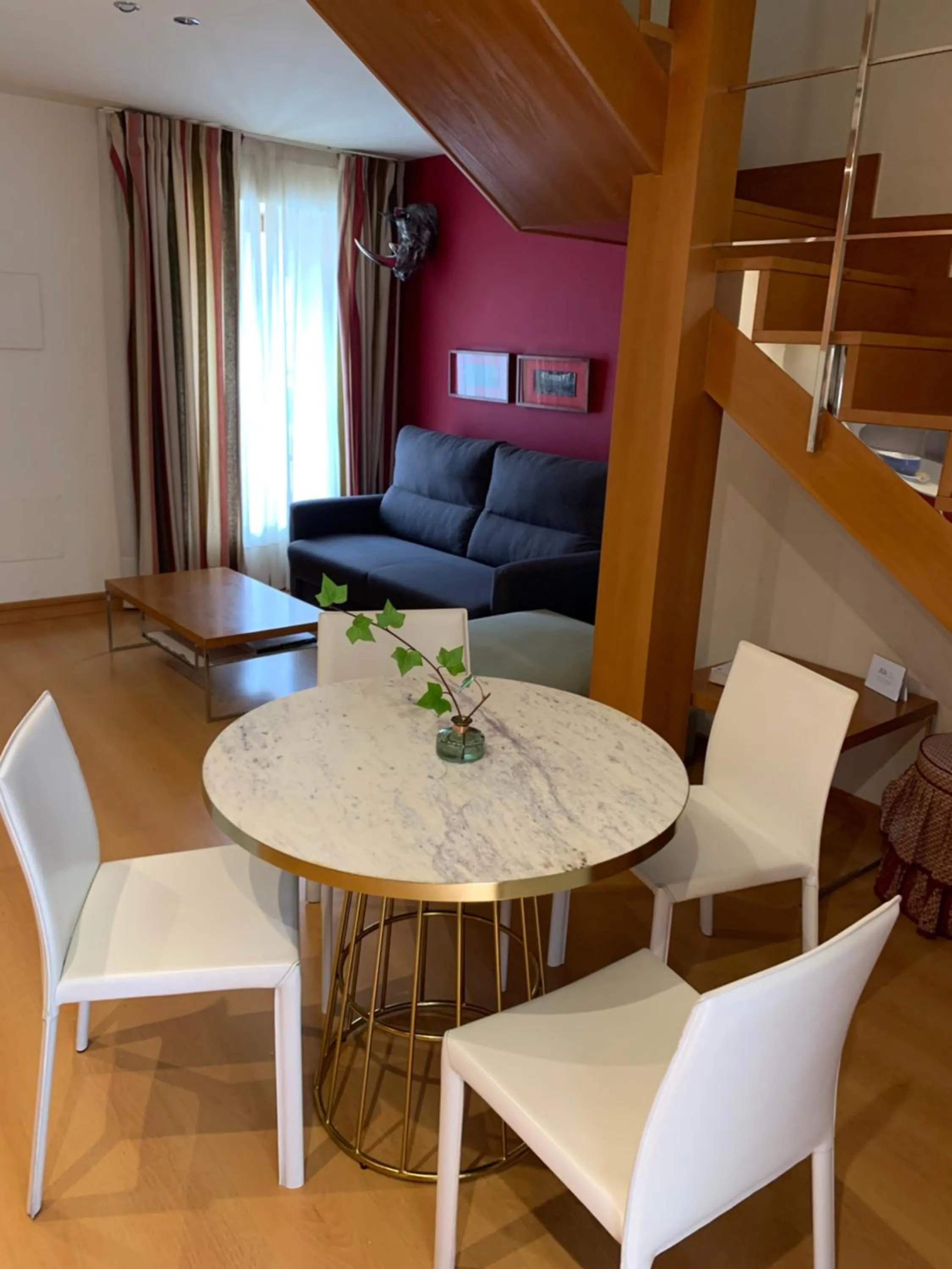 Dining area in Apartamentos María Luisa
