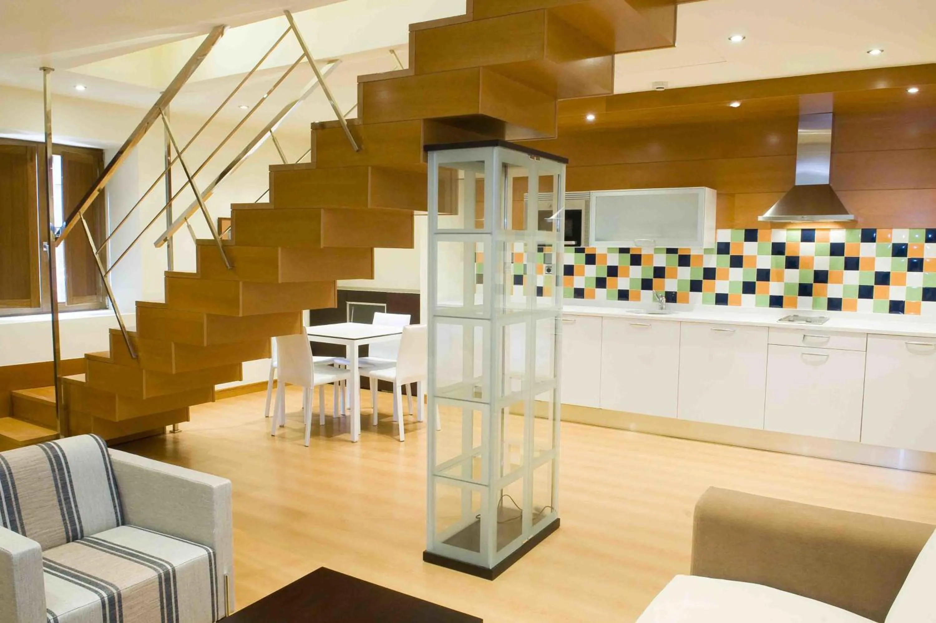 Kitchen or kitchenette in Apartamentos María Luisa