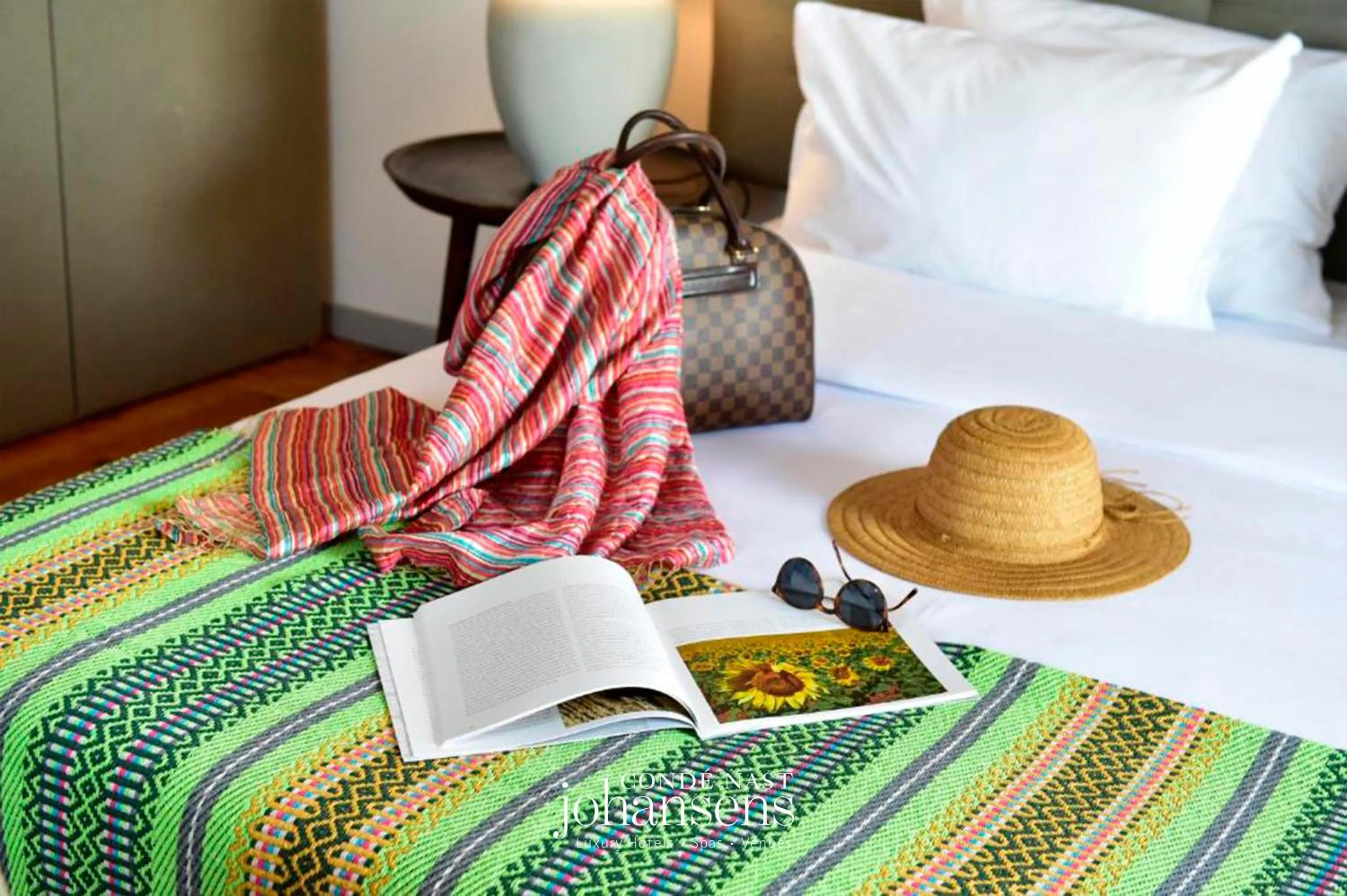 Decorative detail, Bed in The Noble House - by Unlock Hotels