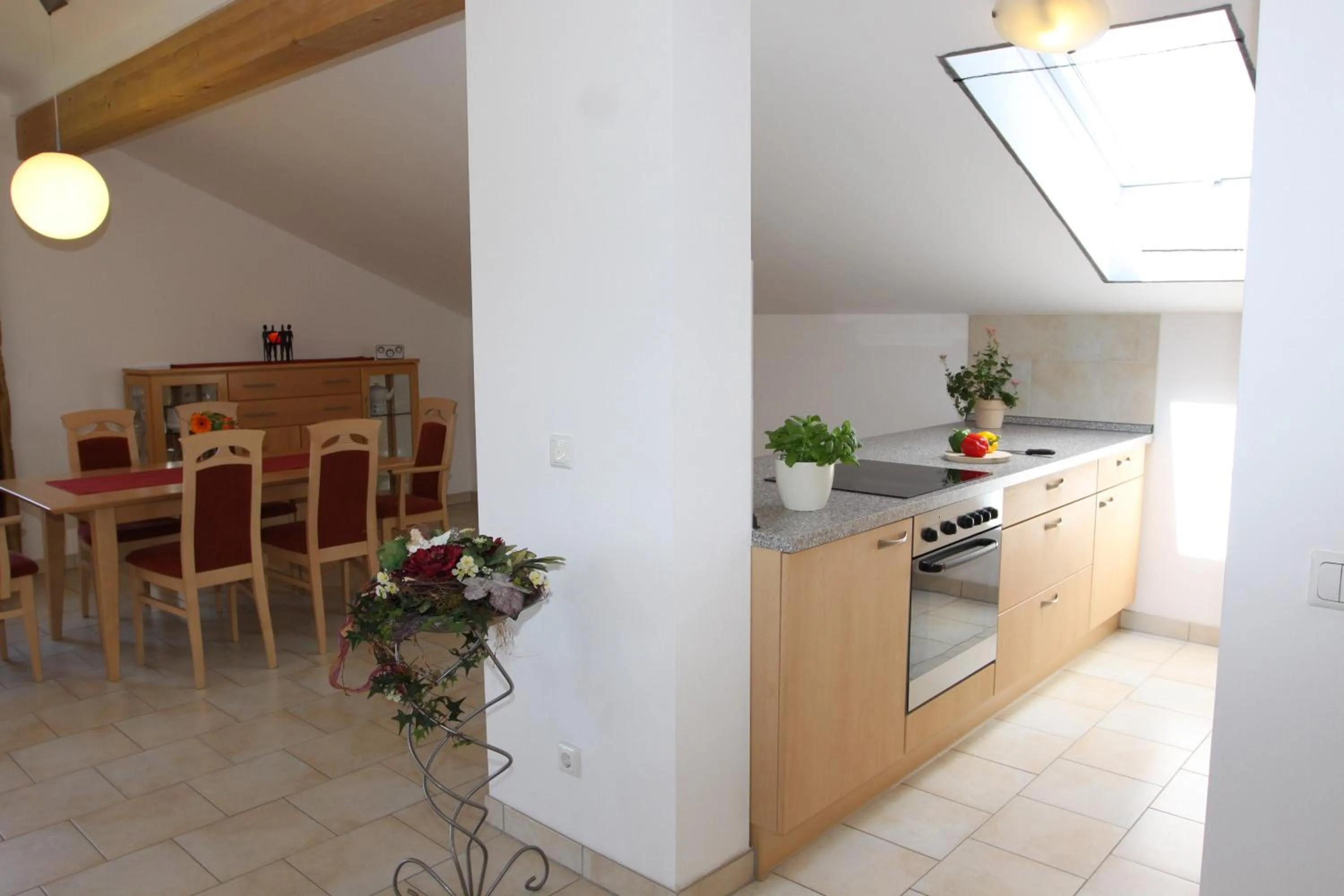 Kitchen or kitchenette in Hotel Inspiration Garni