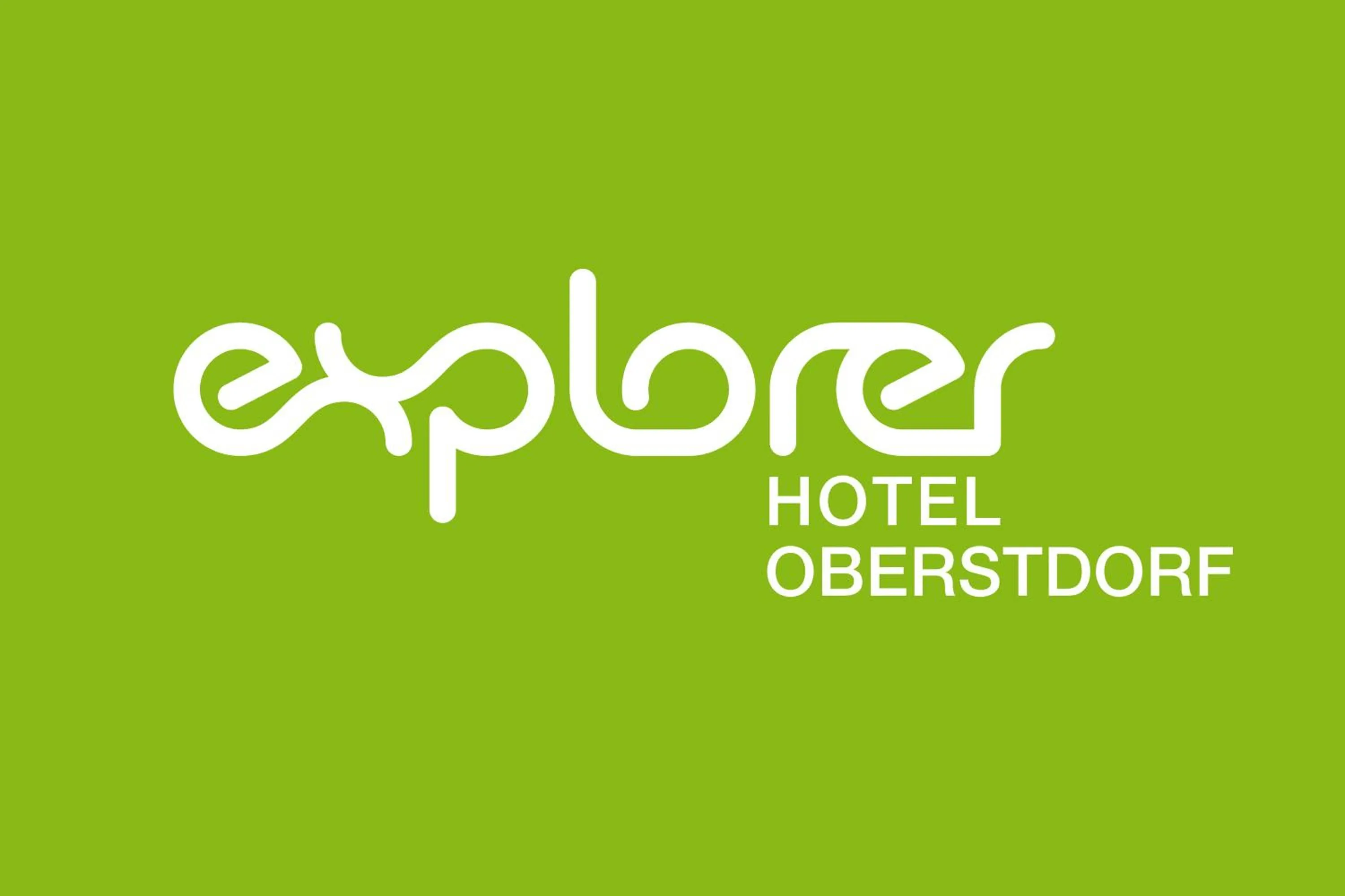 Property logo or sign in Explorer Hotel Oberstdorf