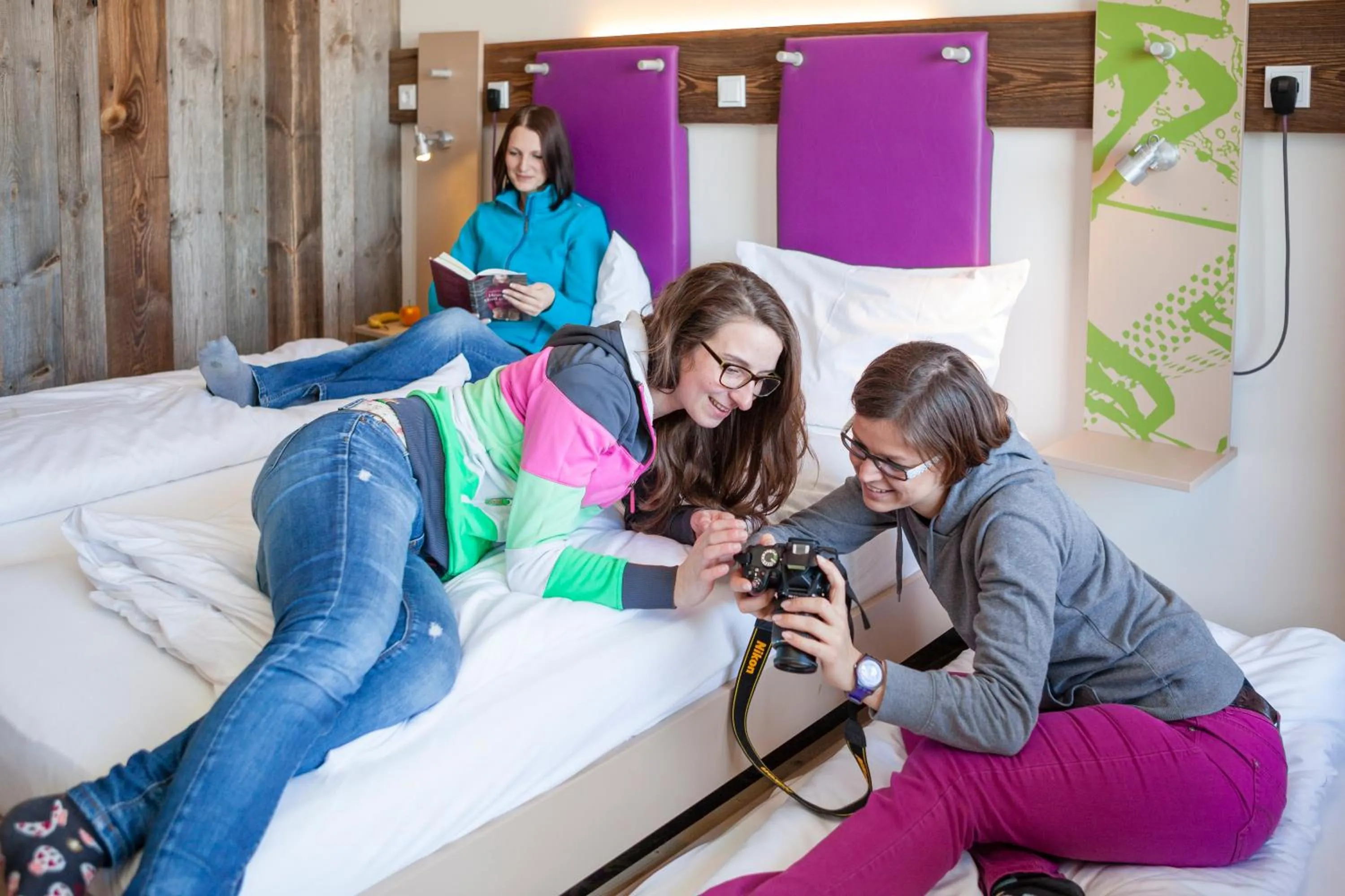 Bed in Explorer Hotel Oberstdorf
