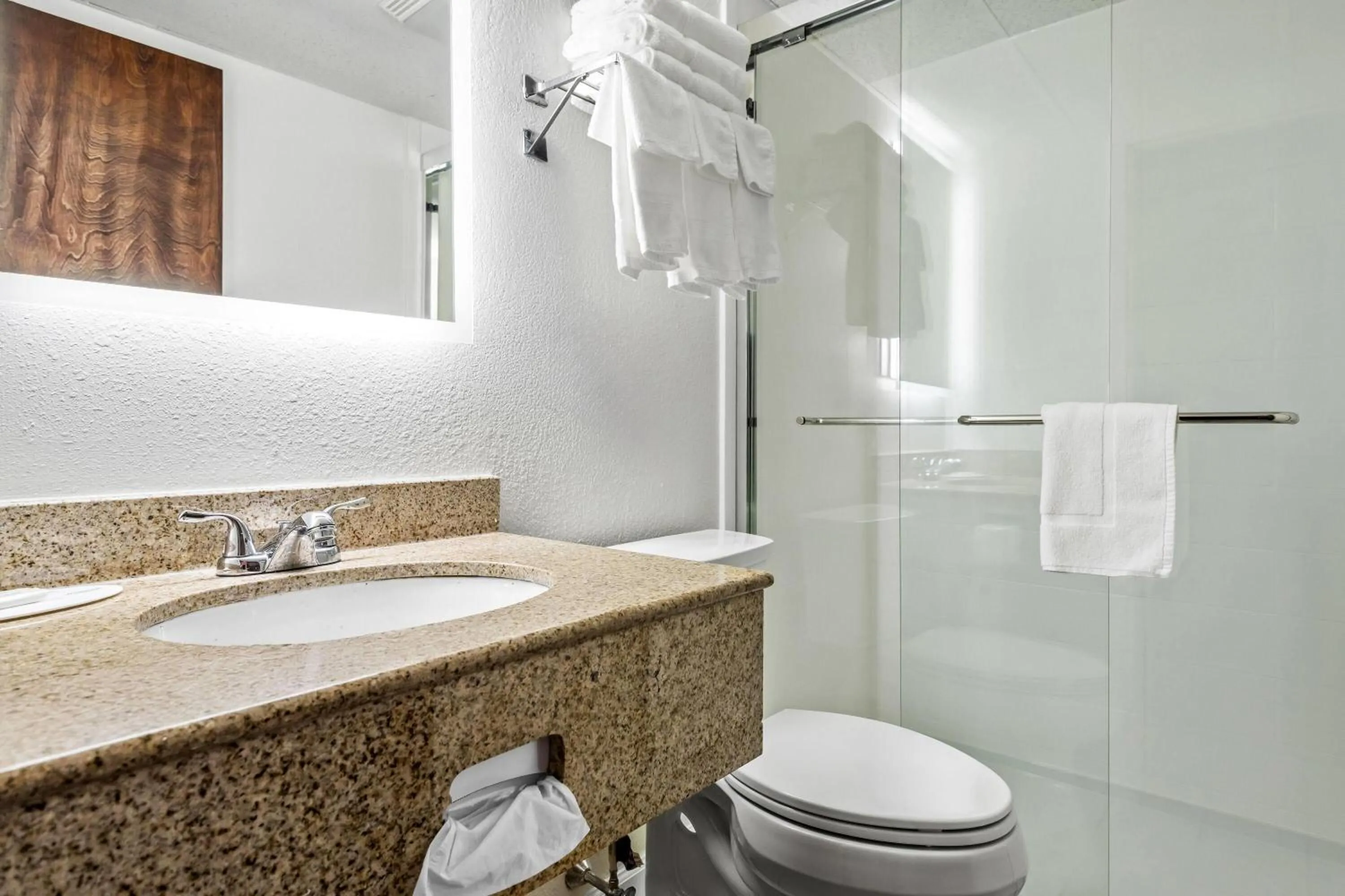 Bathroom in Days Inn by Wyndham Lancaster PA Dutch Country