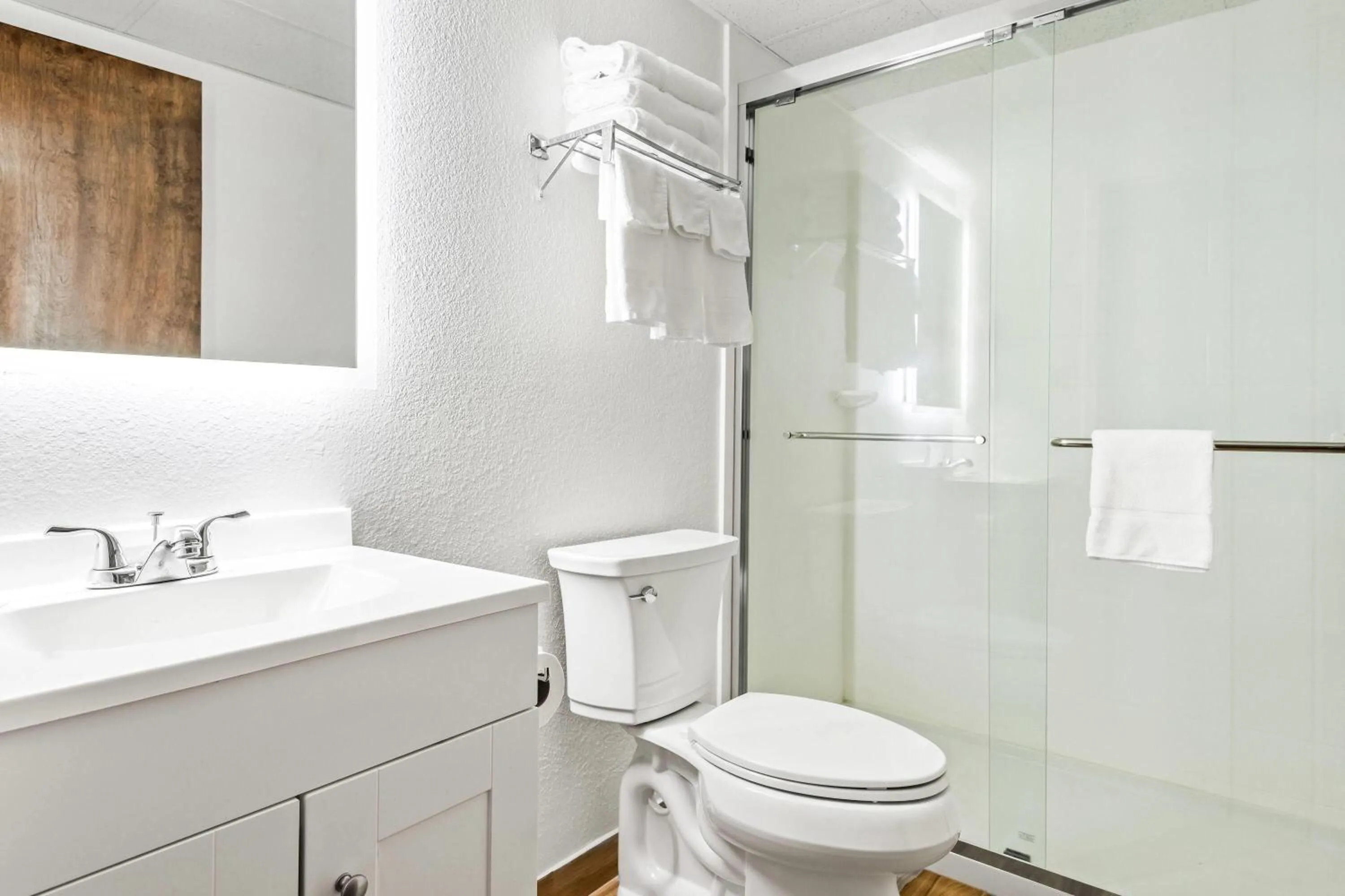 Bathroom in Days Inn by Wyndham Lancaster PA Dutch Country