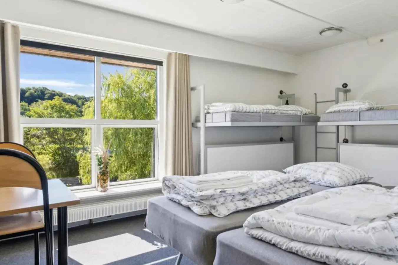 Private Economy Six Guests Room with Private Bathroom in Danhostel Vejle Private Economy Six Guests Room with Private Bathroom in Danhostel Vejle