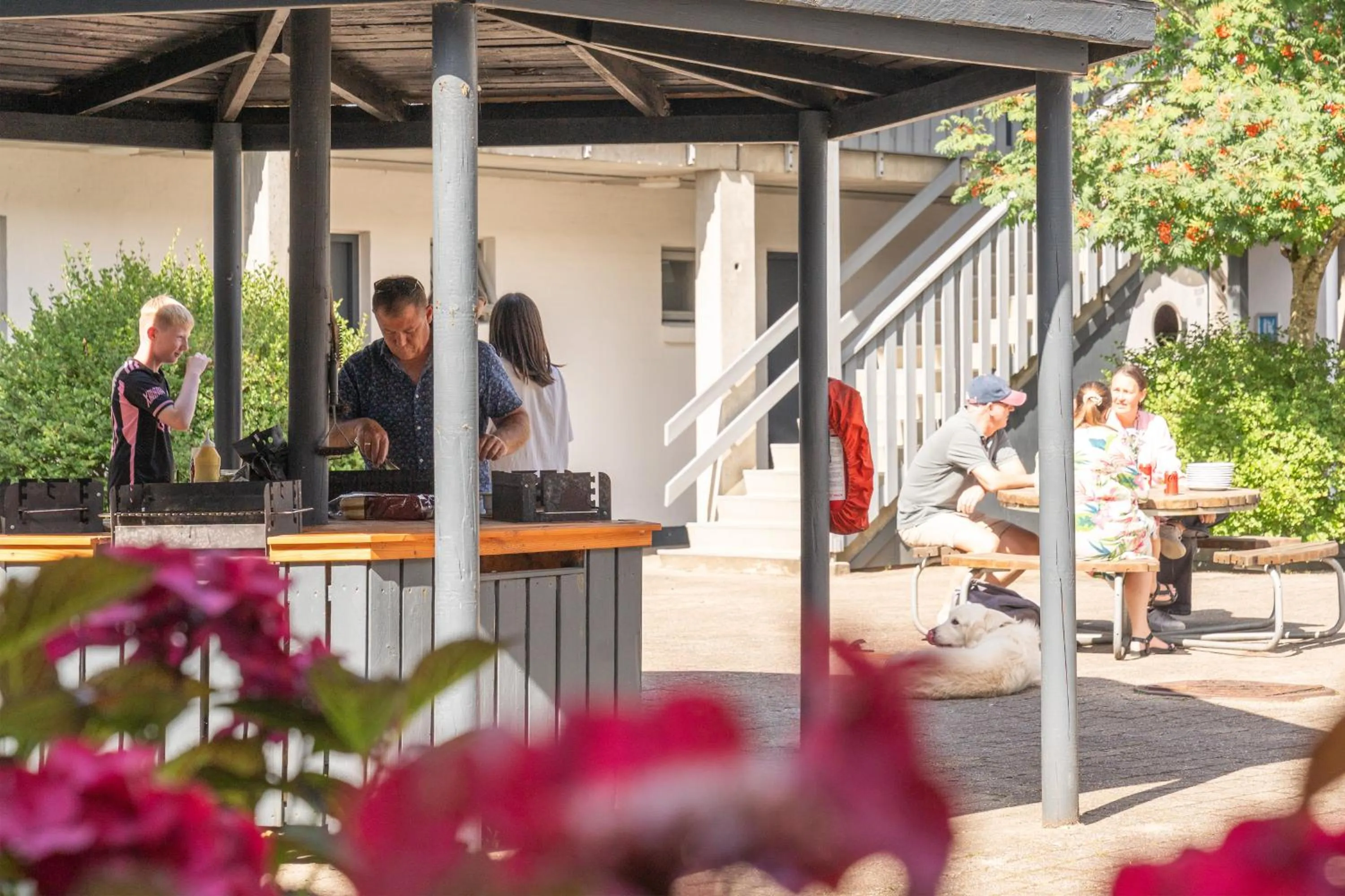 Patio in Danhostel Vejle