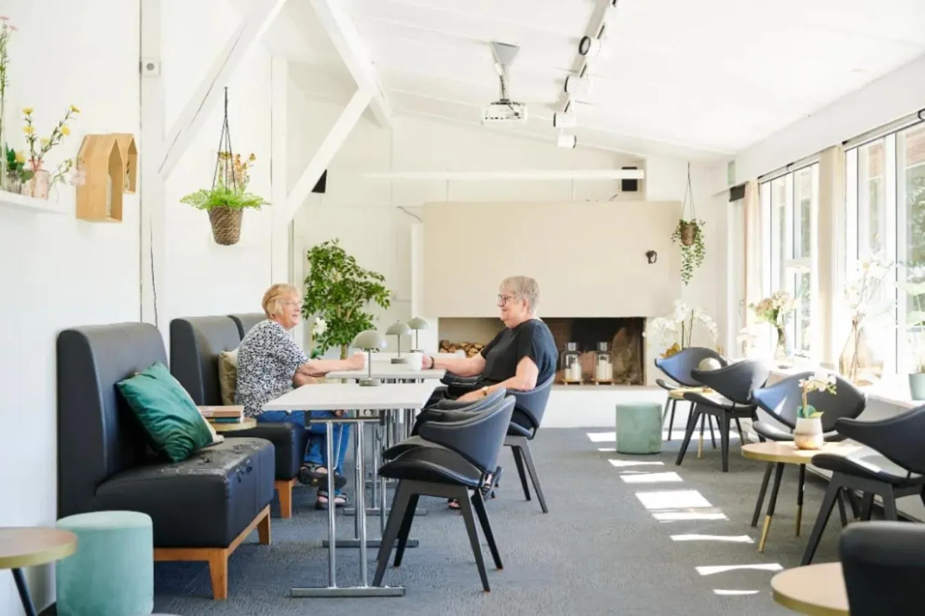 Communal lounge/ TV room in Danhostel Vejle