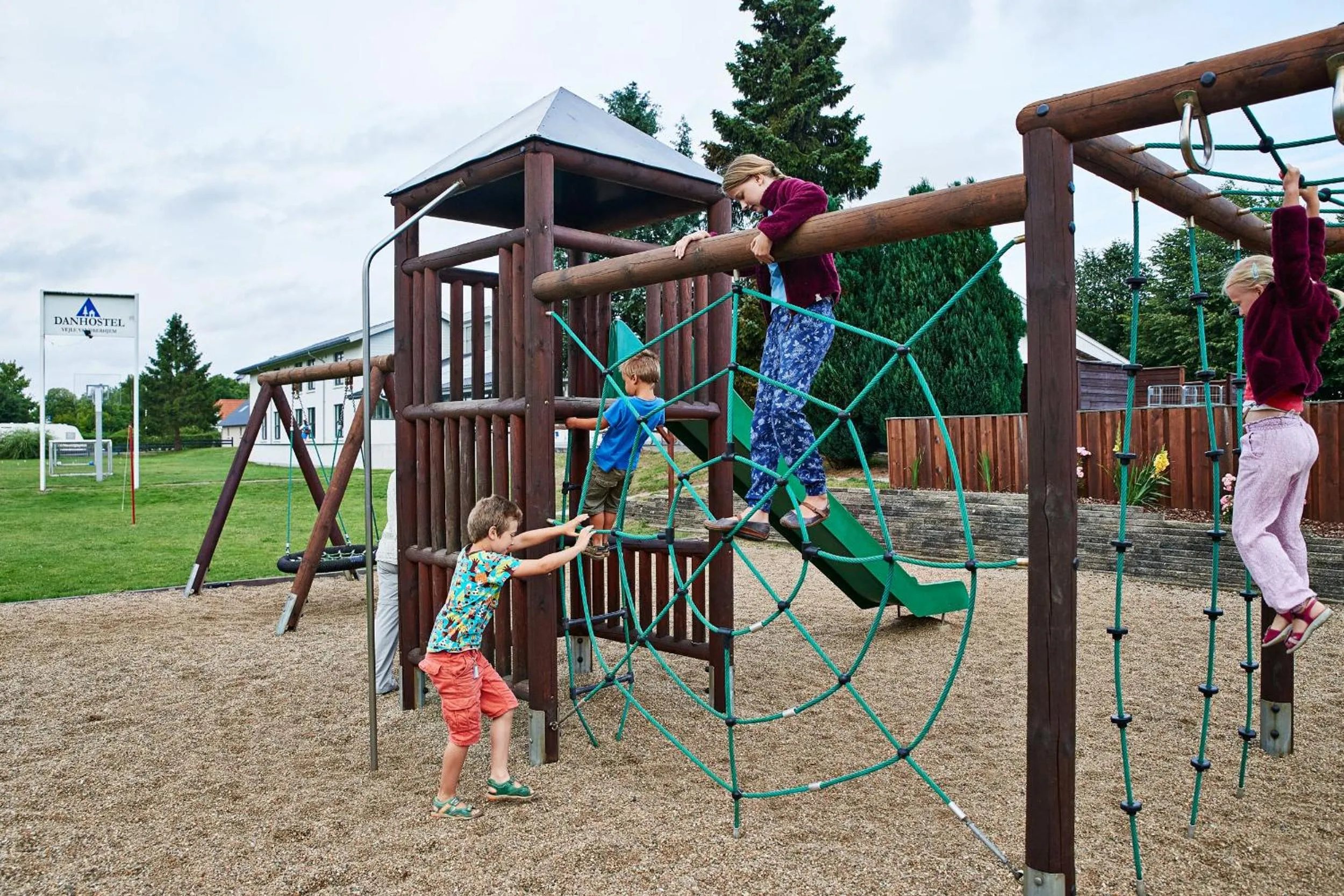Children play ground in Danhostel Vejle