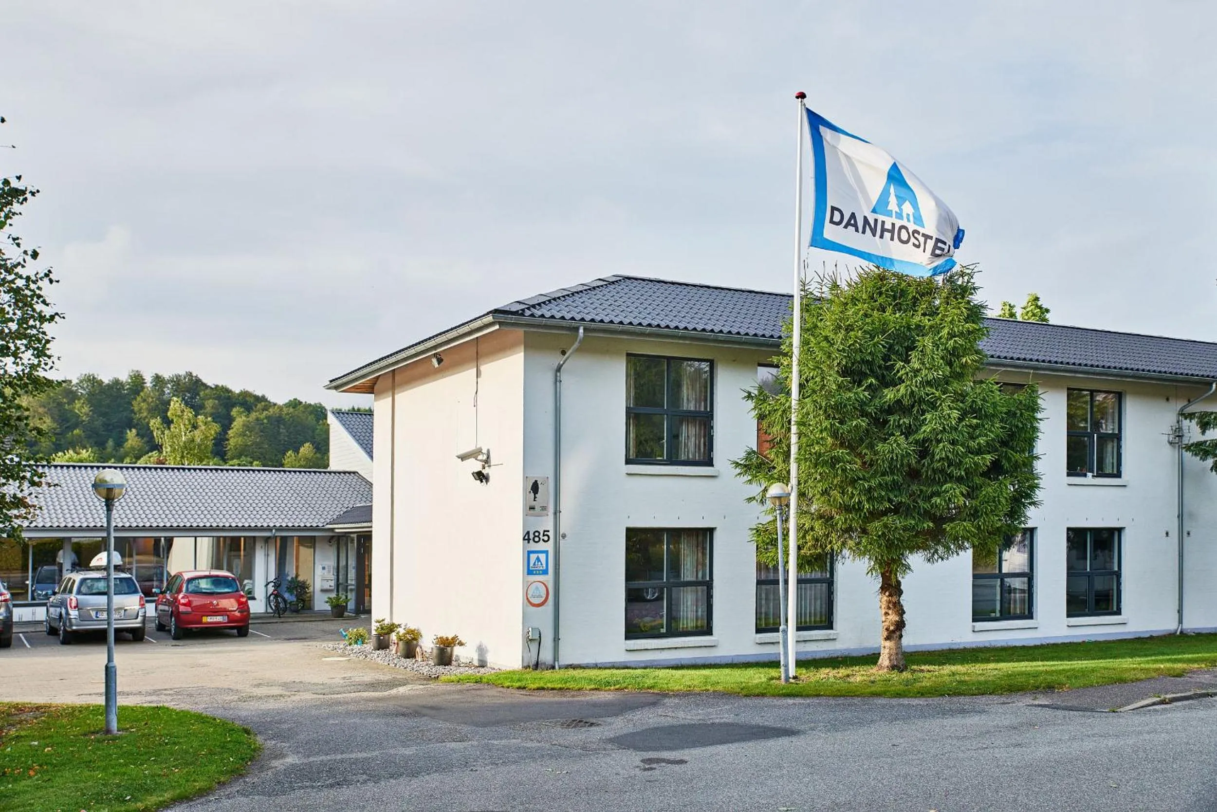 Facade/entrance in Danhostel Vejle