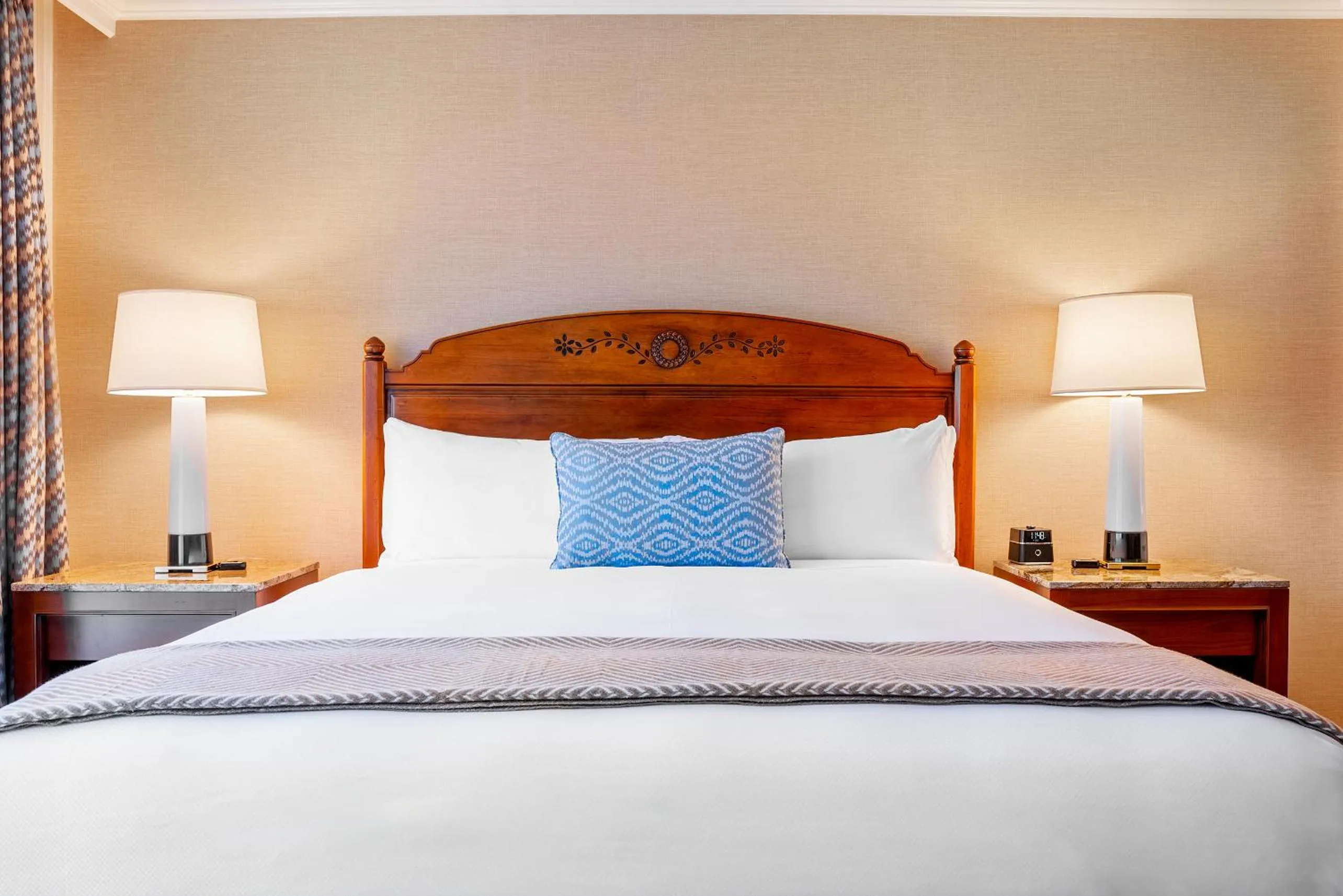 Bed in Little America Hotel Salt Lake City